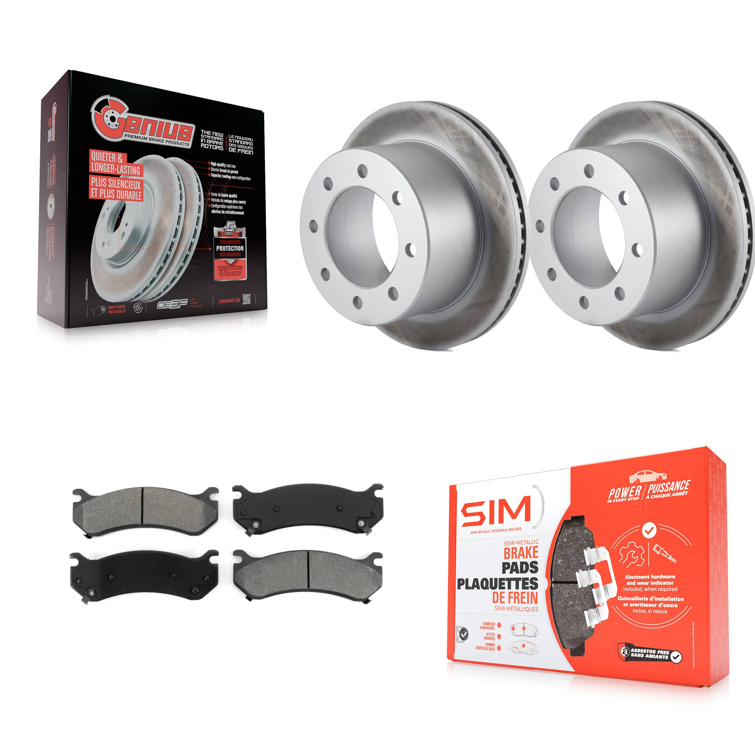 Transit Auto - KGS-101136 - Rear Disc Brake Kits