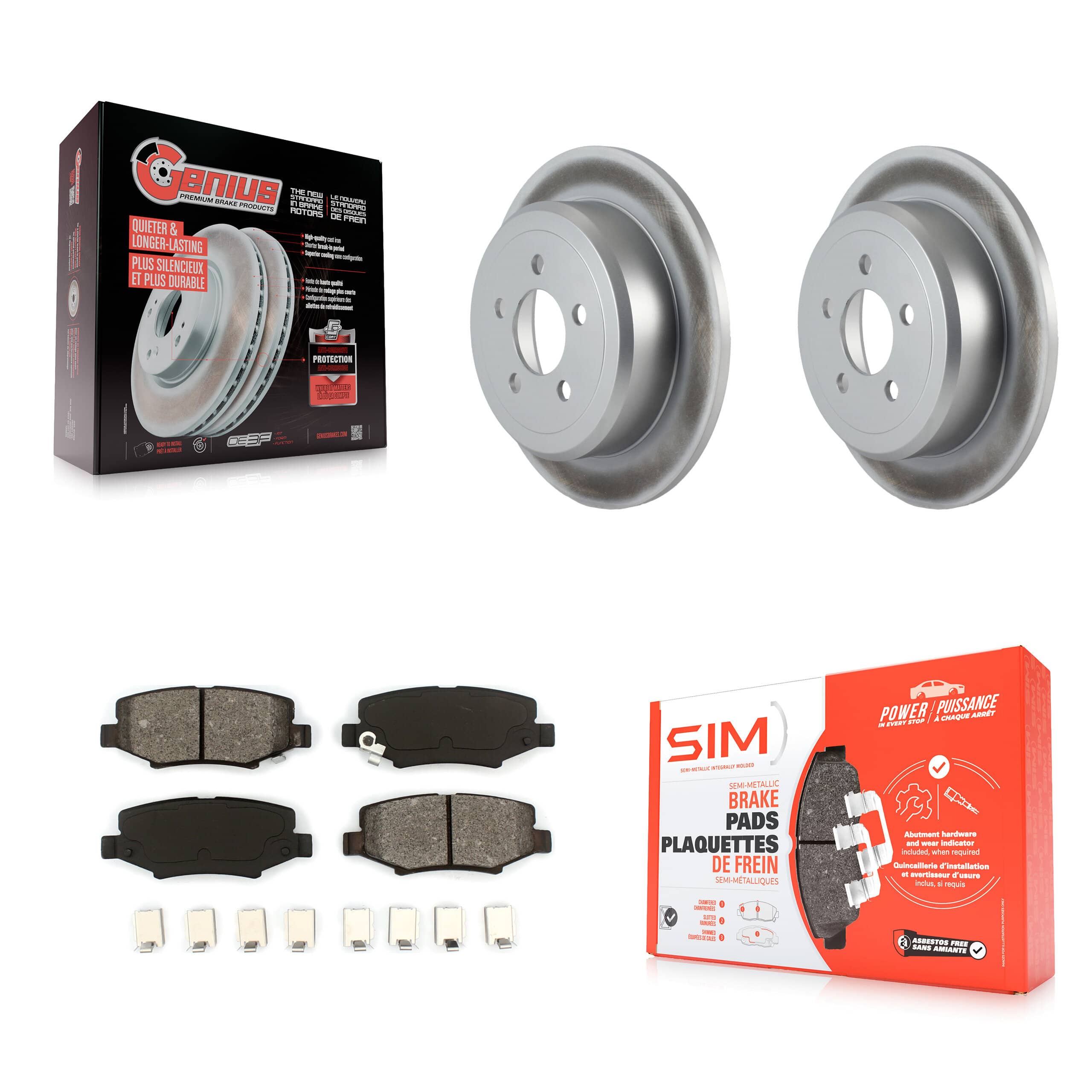 Transit Auto - KGS-101246 - Rear Disc Brake Kits