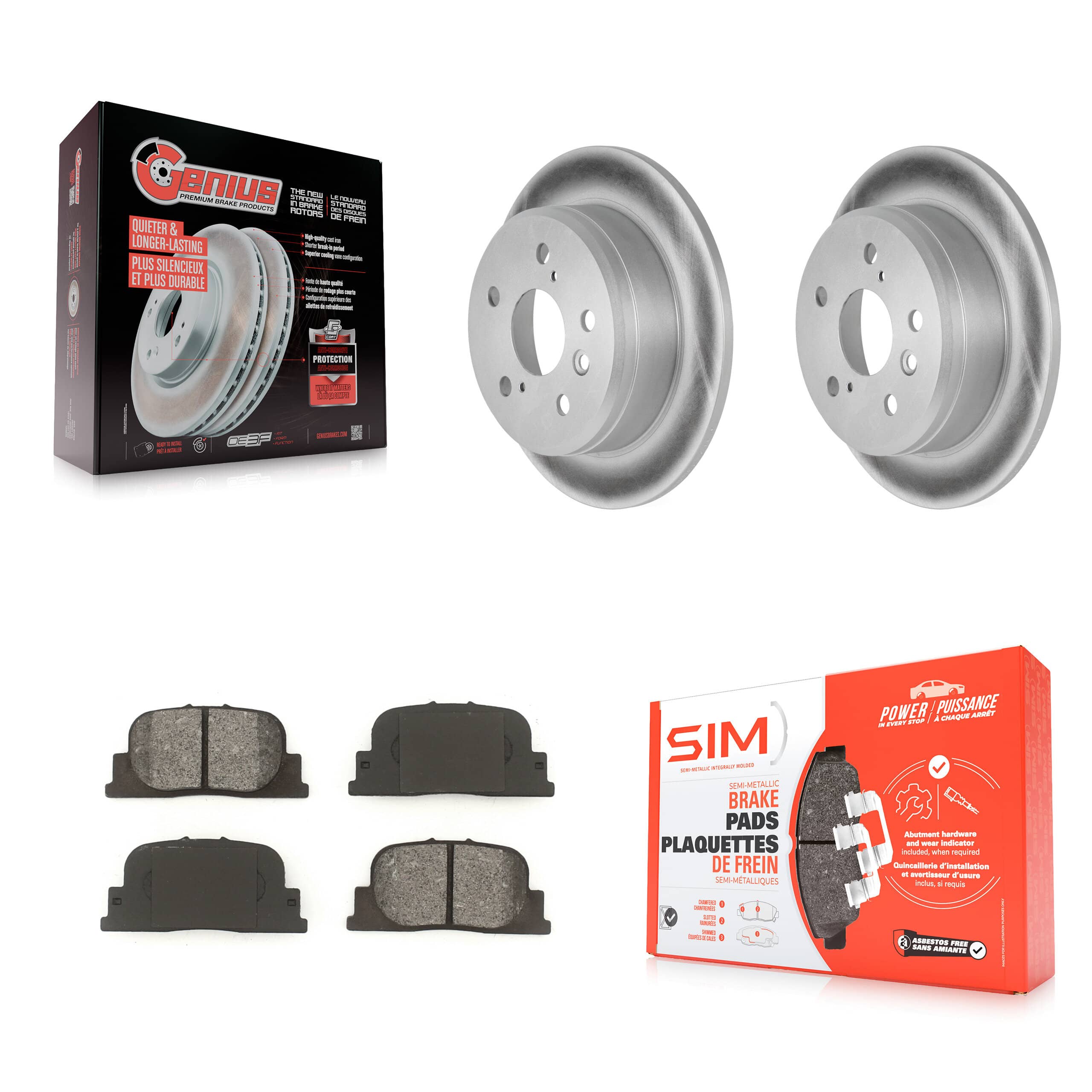 Transit Auto - KGS-101264 - Rear Disc Brake Kits