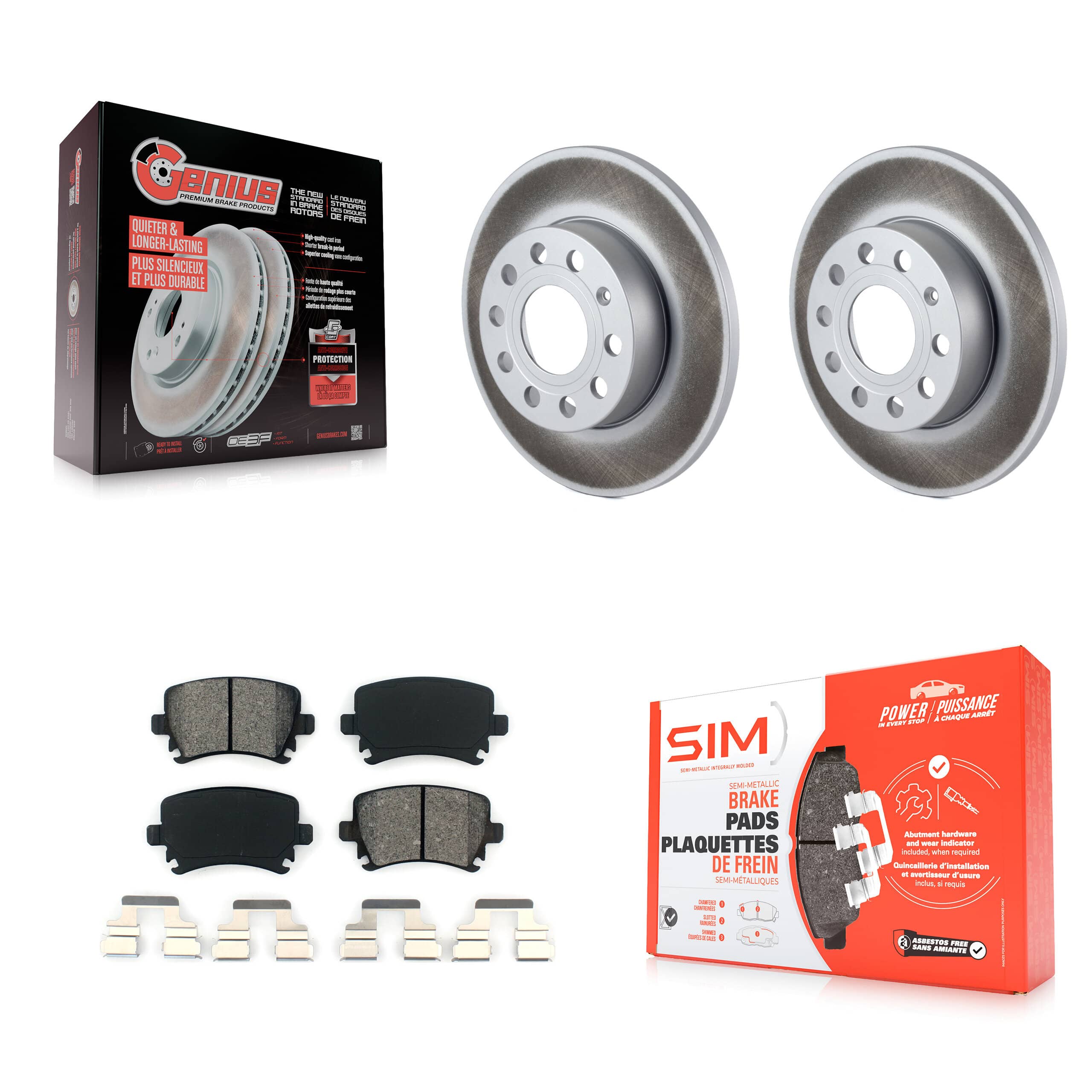 Transit Auto - KGS-101371 - Rear Disc Brake Kits