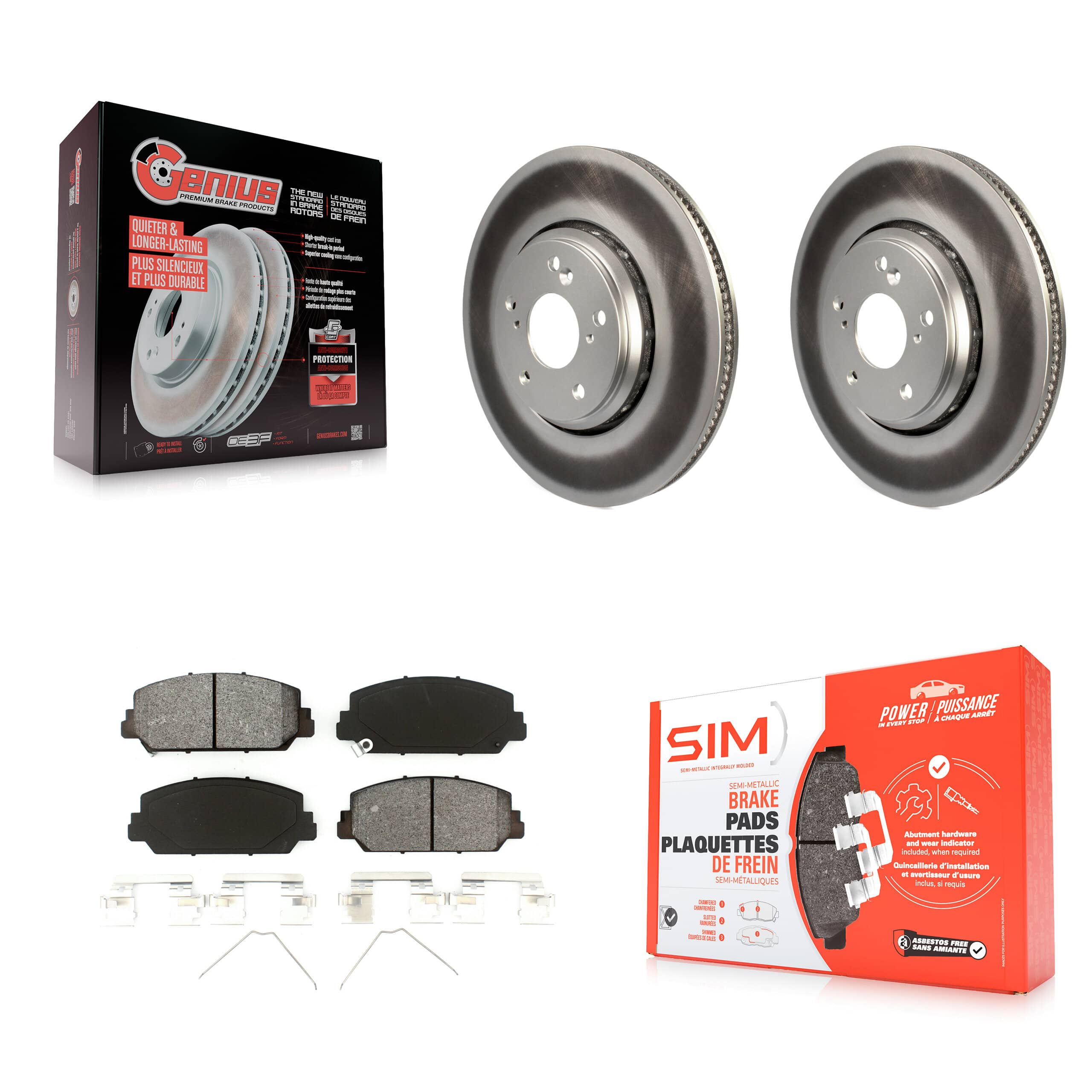 Transit Auto - KGS-101592 - Front Disc Brake Kits