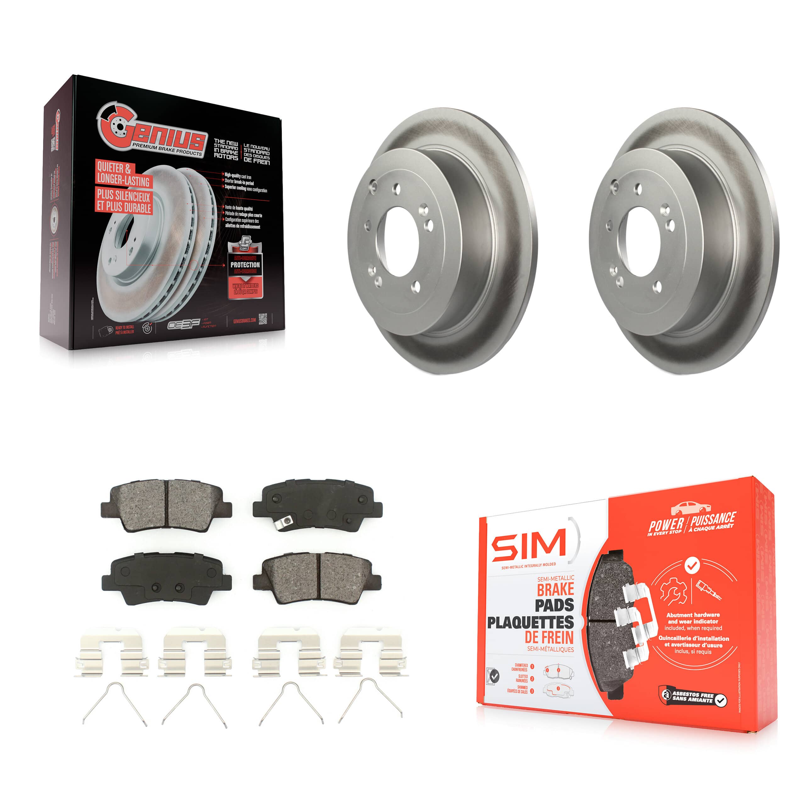 Transit Auto - KGS-101697 - Rear Disc Brake Kits