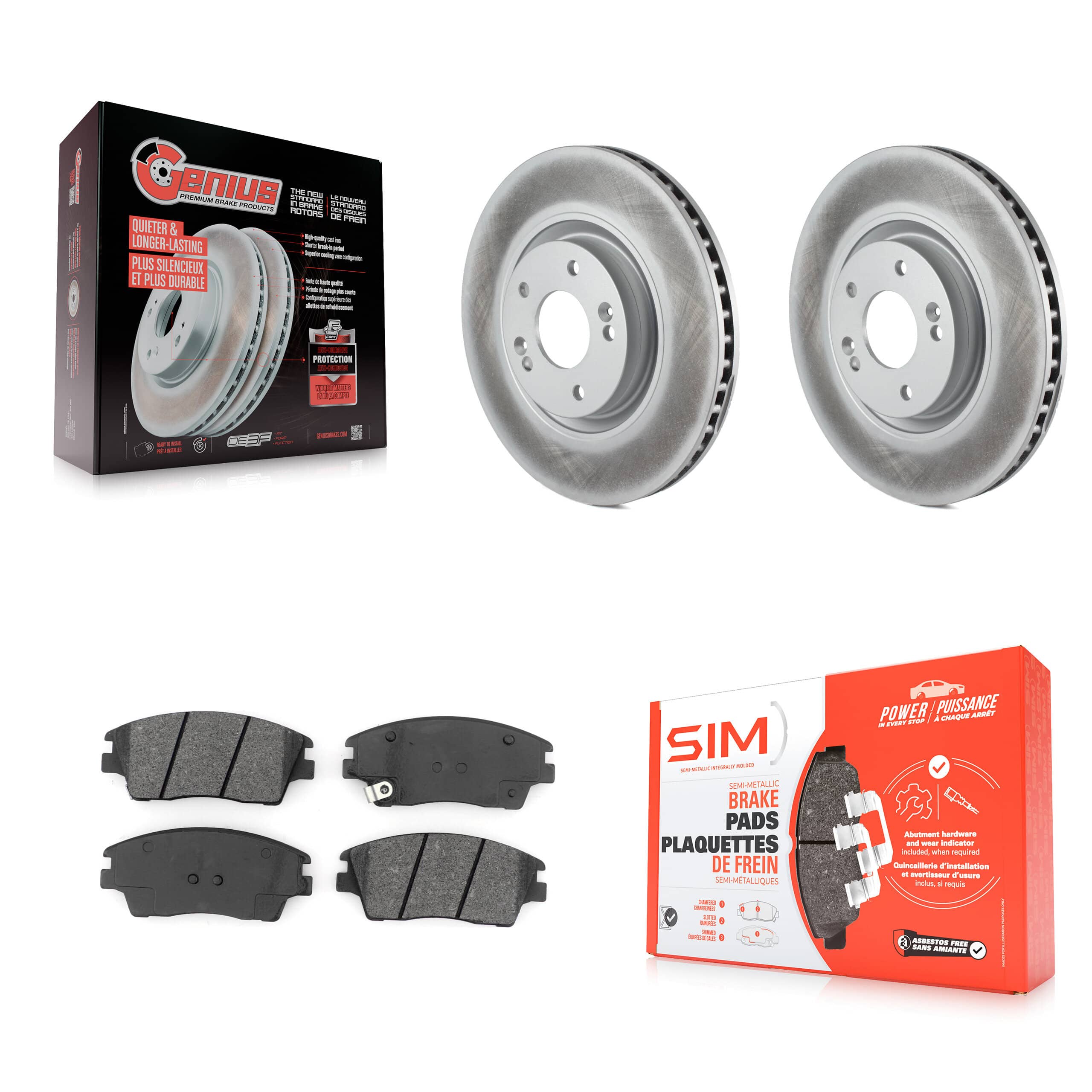Transit Auto - KGS-101768 - Front Disc Brake Kits