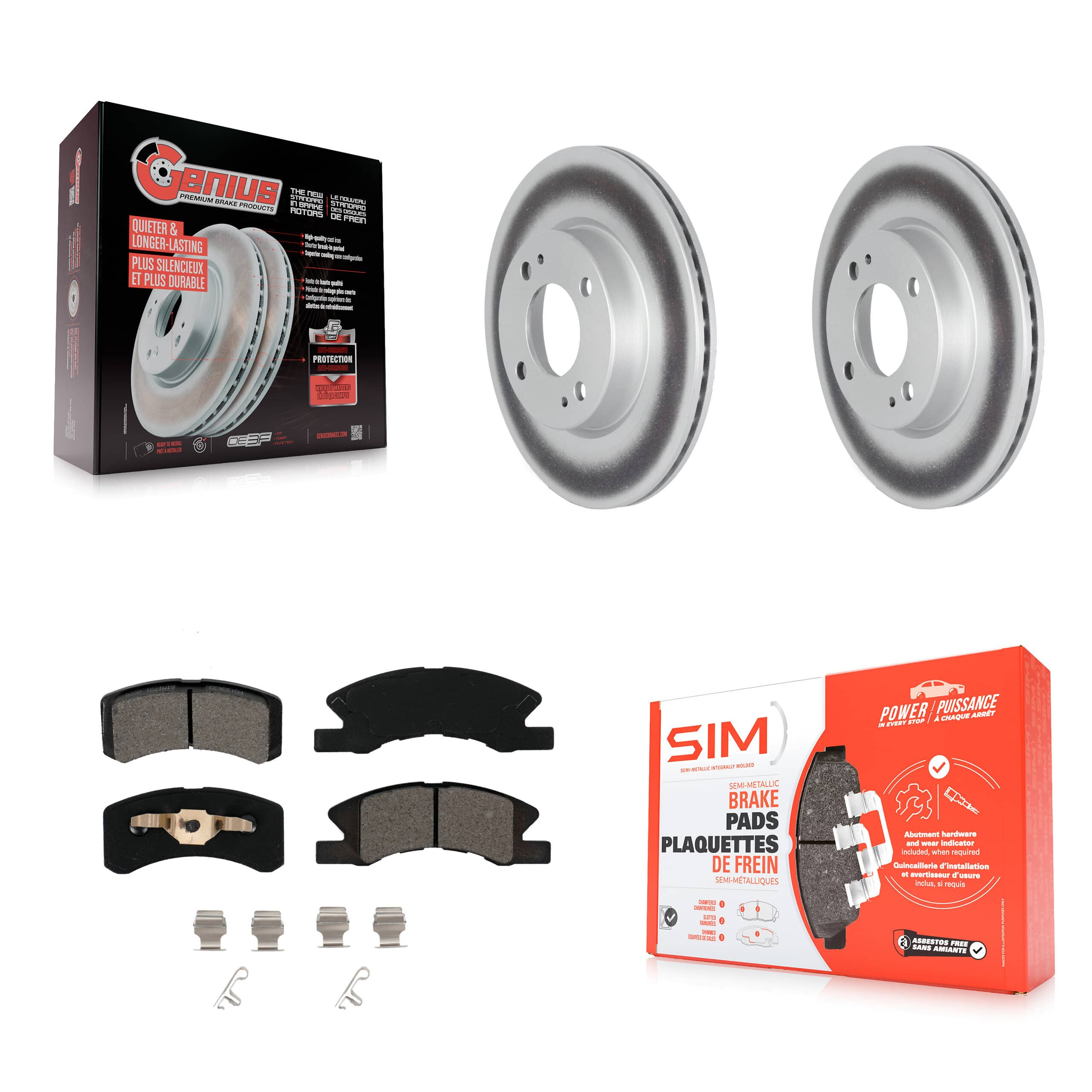 Transit Auto - KGS-101805 - Front Disc Brake Kits