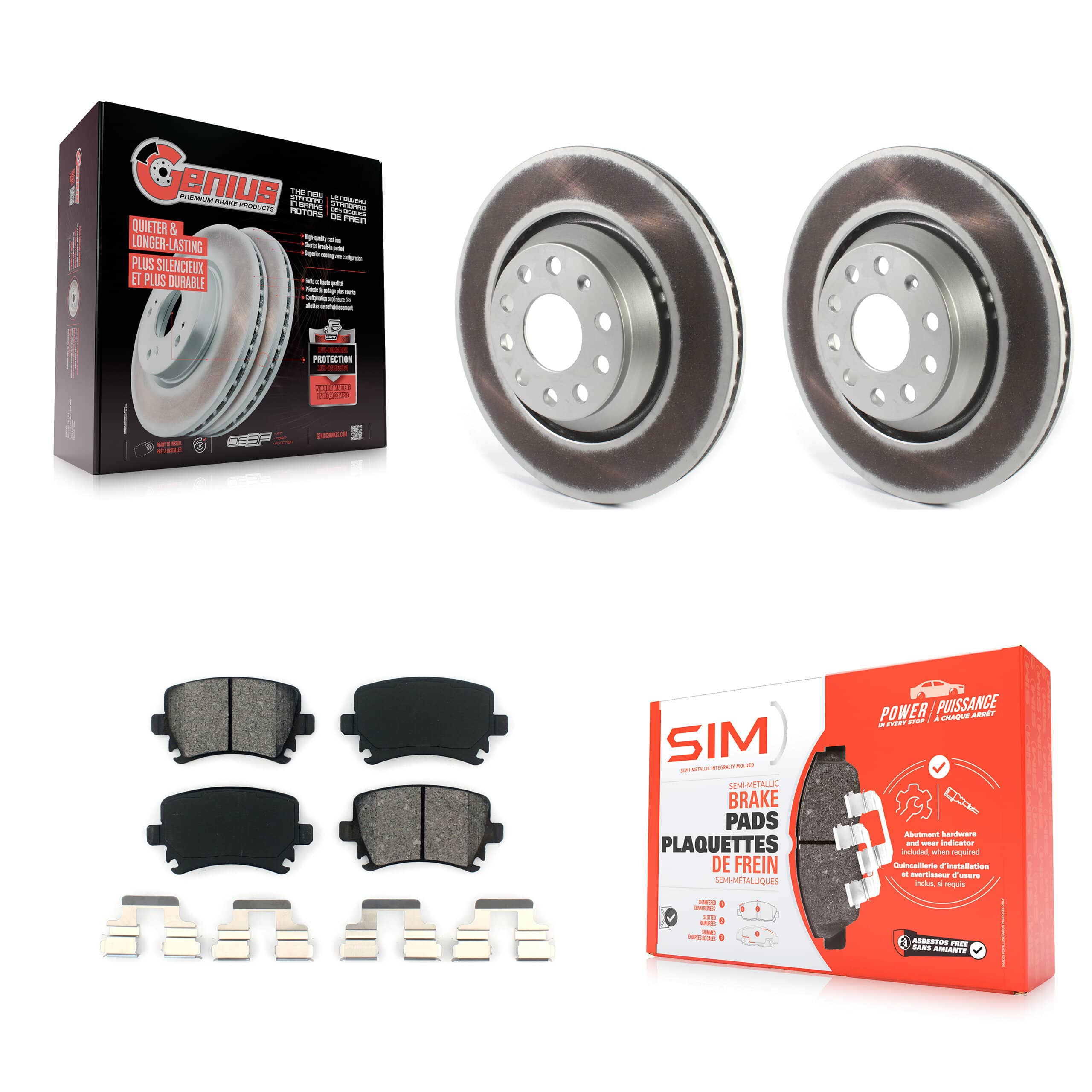 Transit Auto - KGS-101866 - Rear Disc Brake Kits