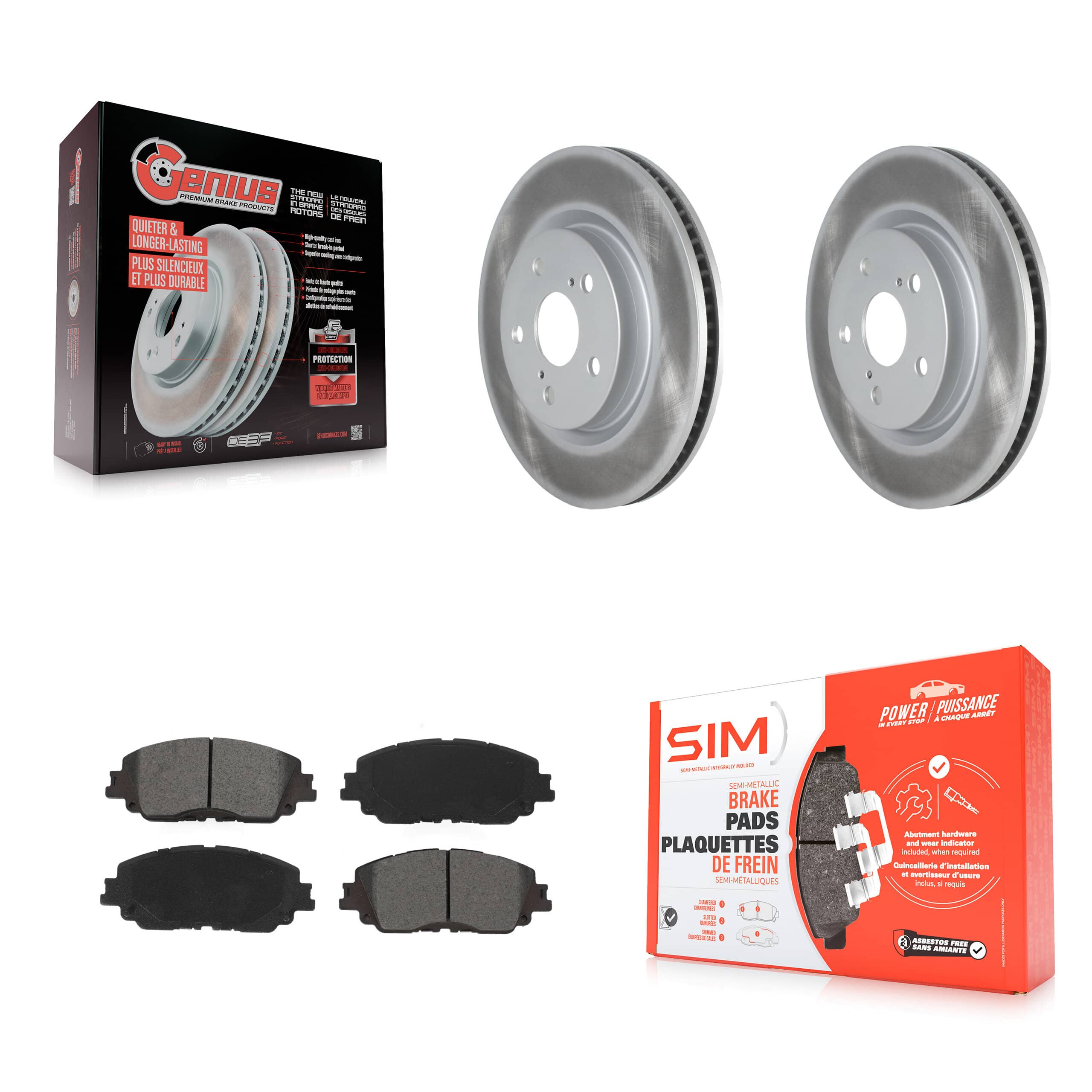 Transit Auto - KGS-101936 - Front Disc Brake Kits