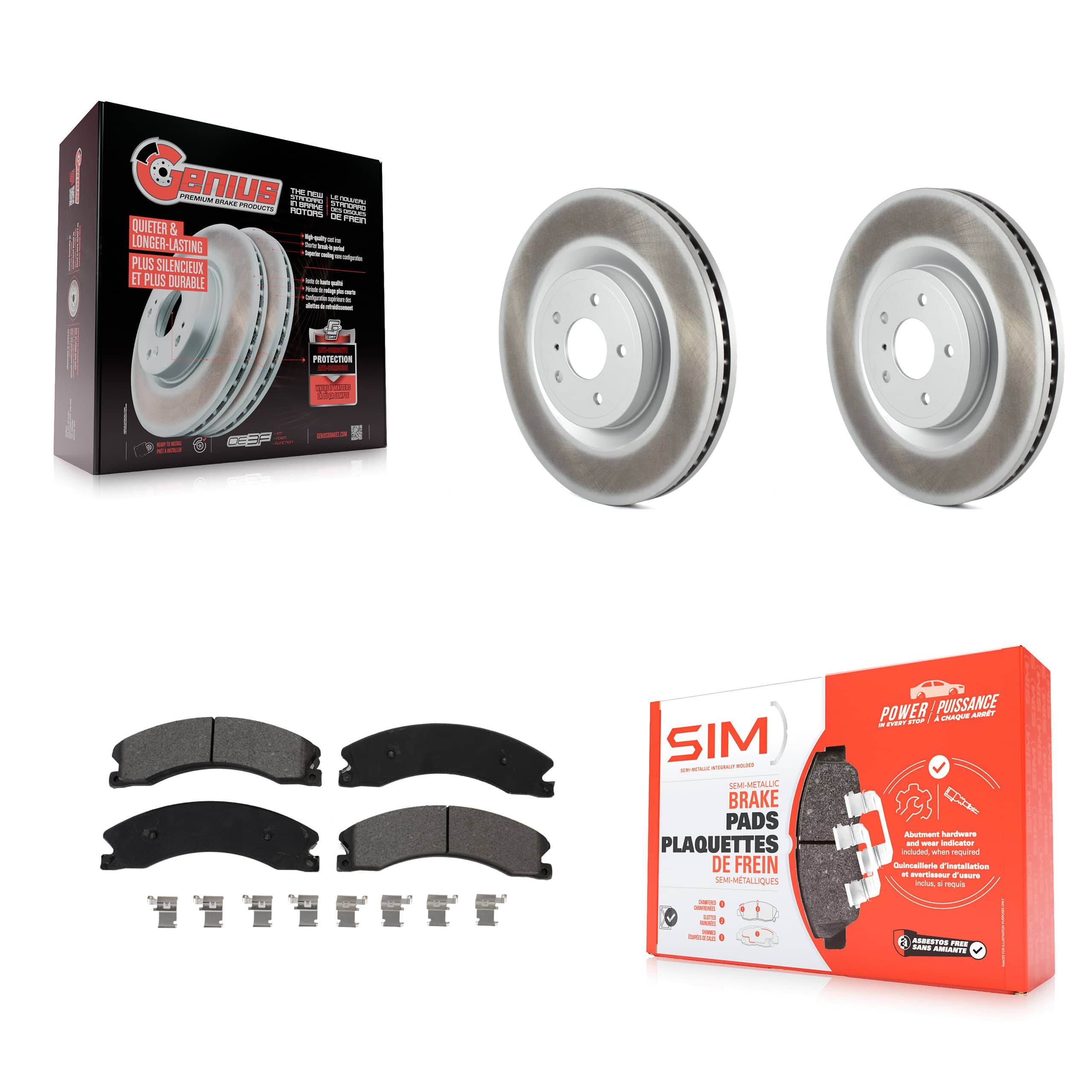 Transit Auto - KGS-102017 - Rear Disc Brake Kits