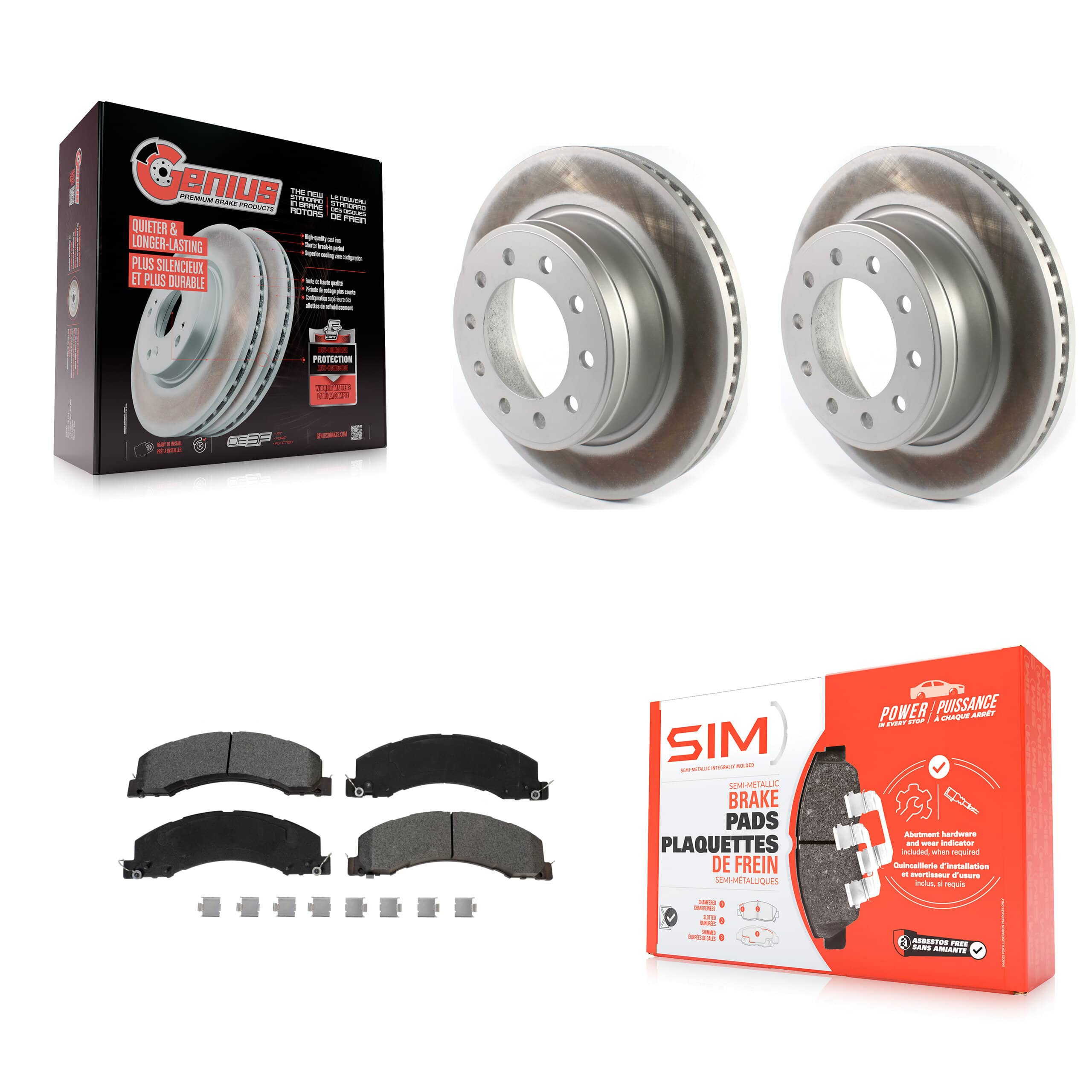 Transit Auto - KGS-102085 - Front Disc Brake Kits