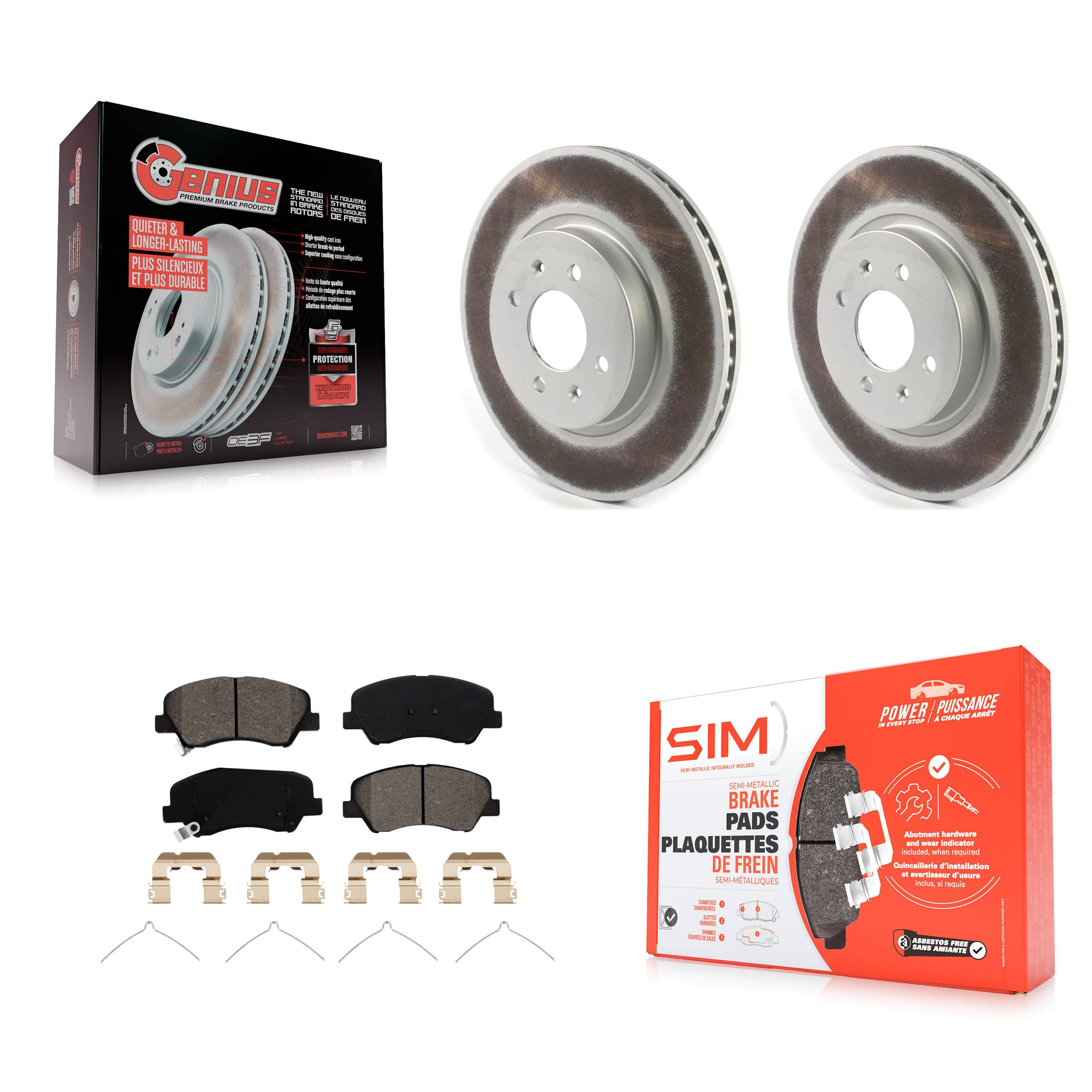 Transit Auto - KGS-102240 - Front Disc Brake Kits