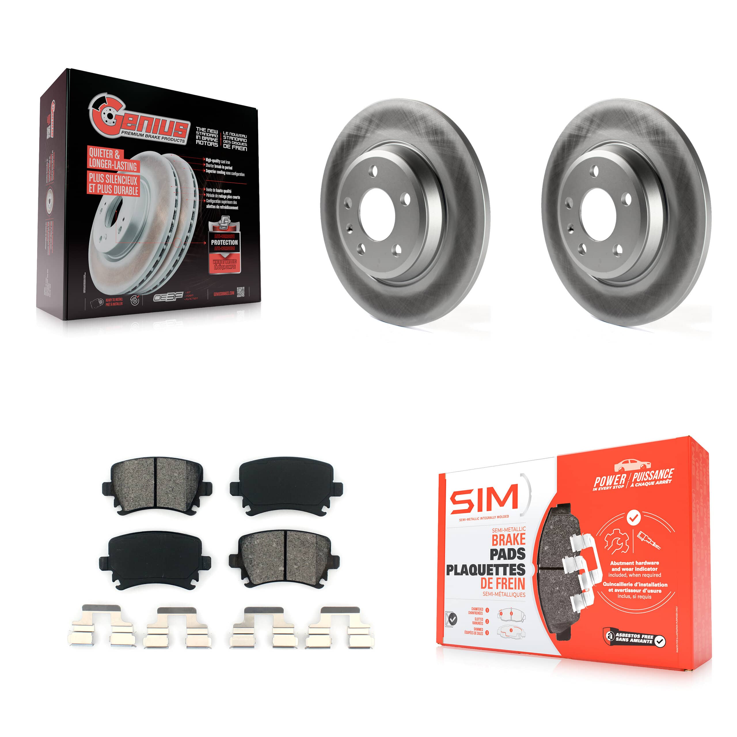 Transit Auto - KGS-102312 - Rear Disc Brake Kits