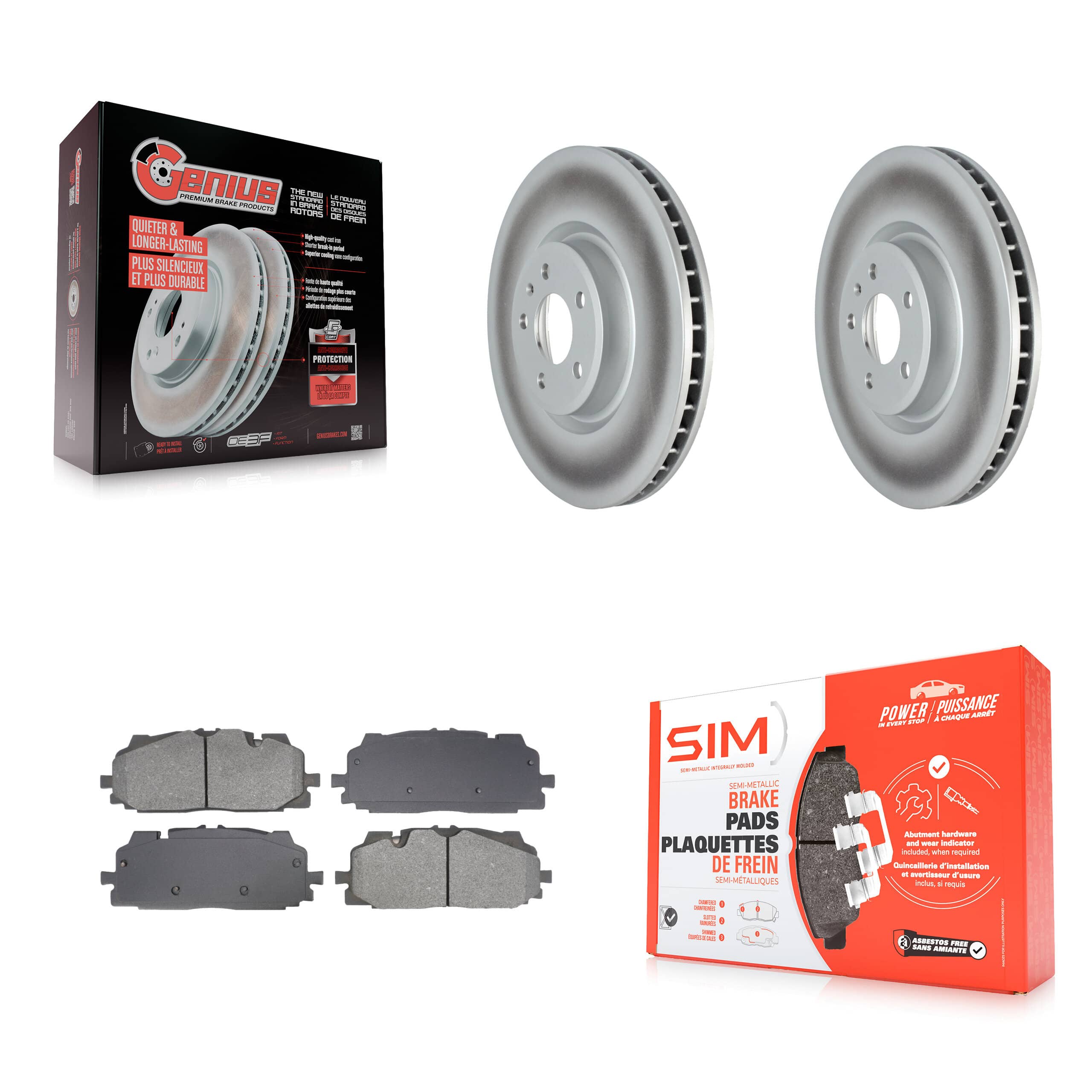 Transit Auto - KGS-102509 - Front Disc Brake Kits