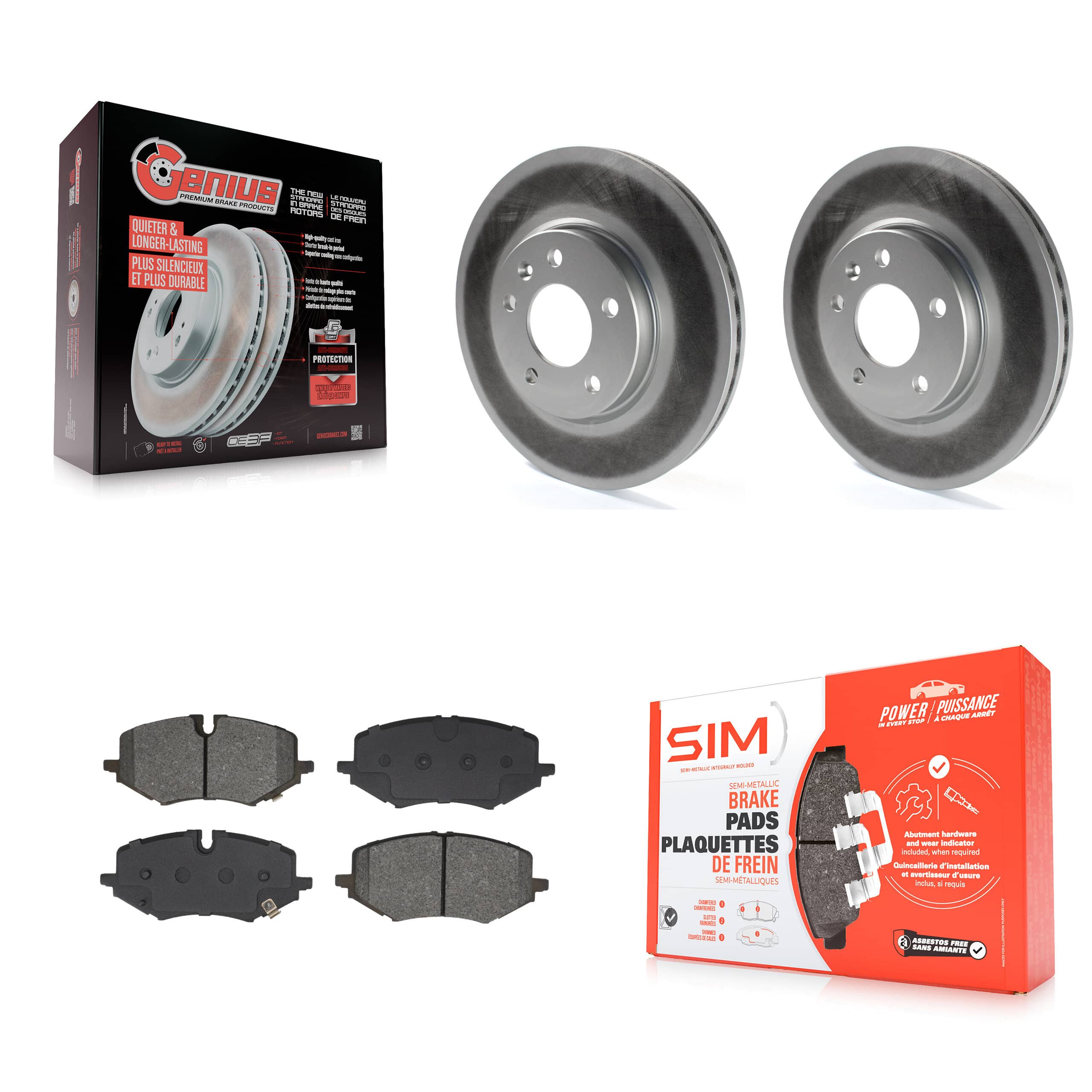 Transit Auto - KGS-102640 - Front Disc Brake Kits