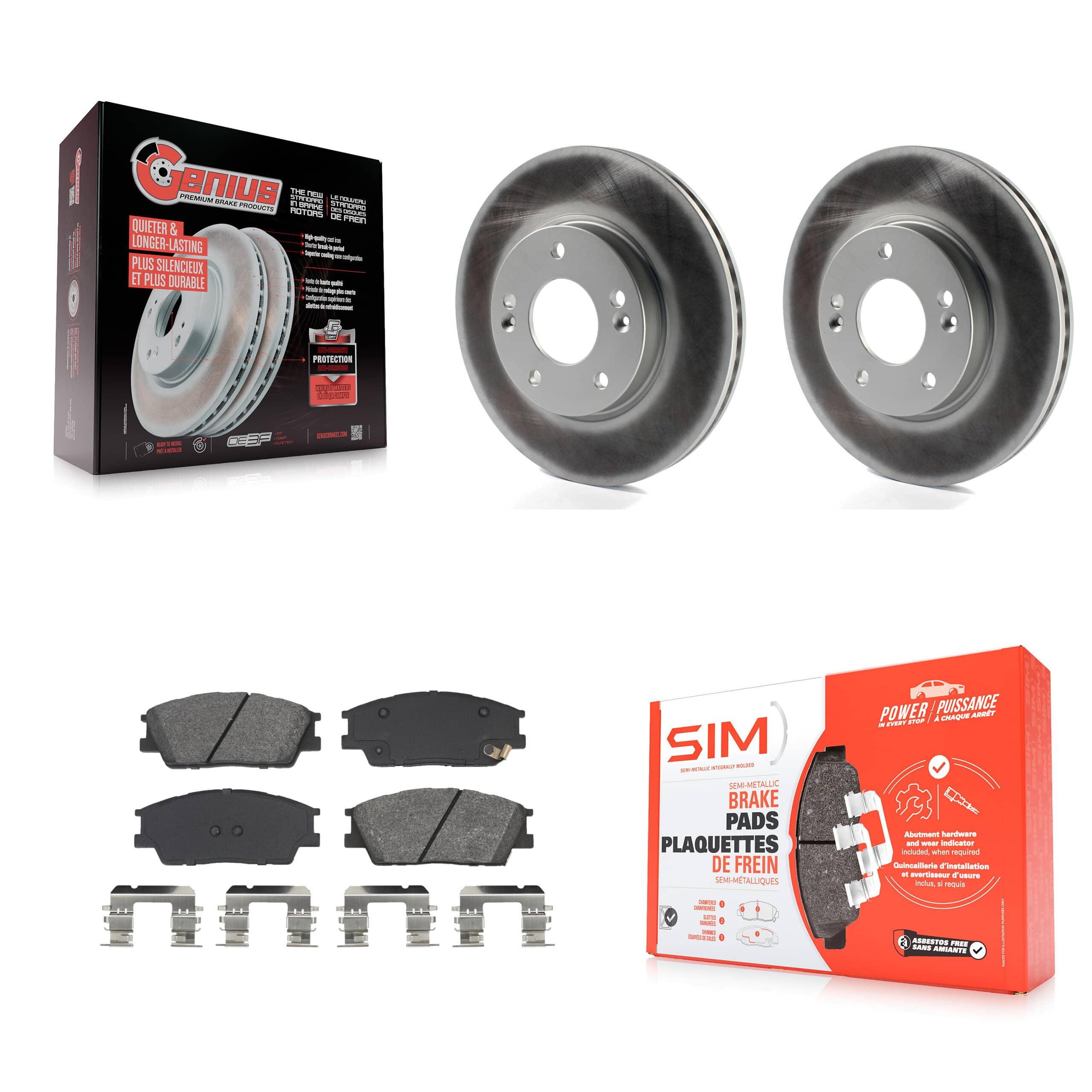 Transit Auto - KGS-102645 - Front Disc Brake Kits