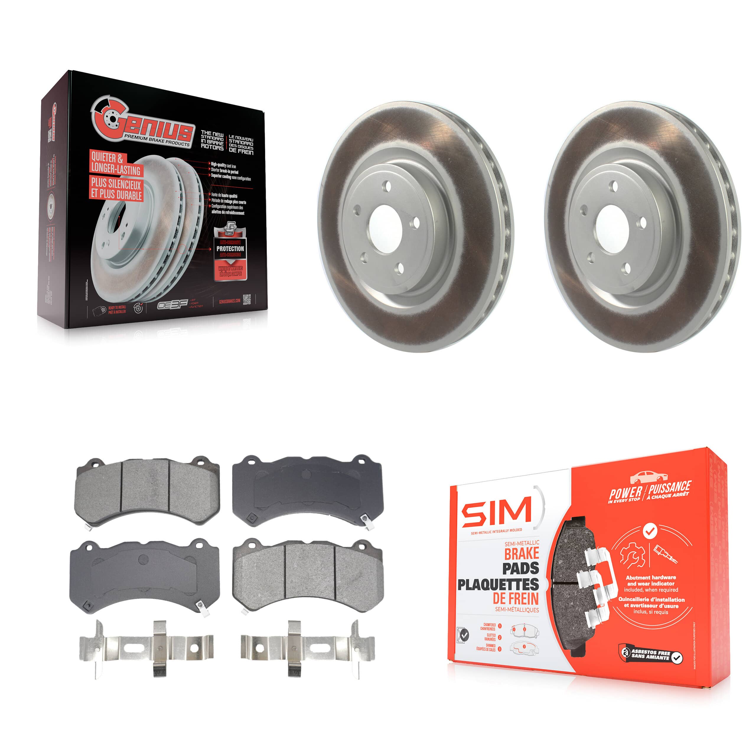 Transit Auto - KGS-102663 - Front Disc Brake Kits