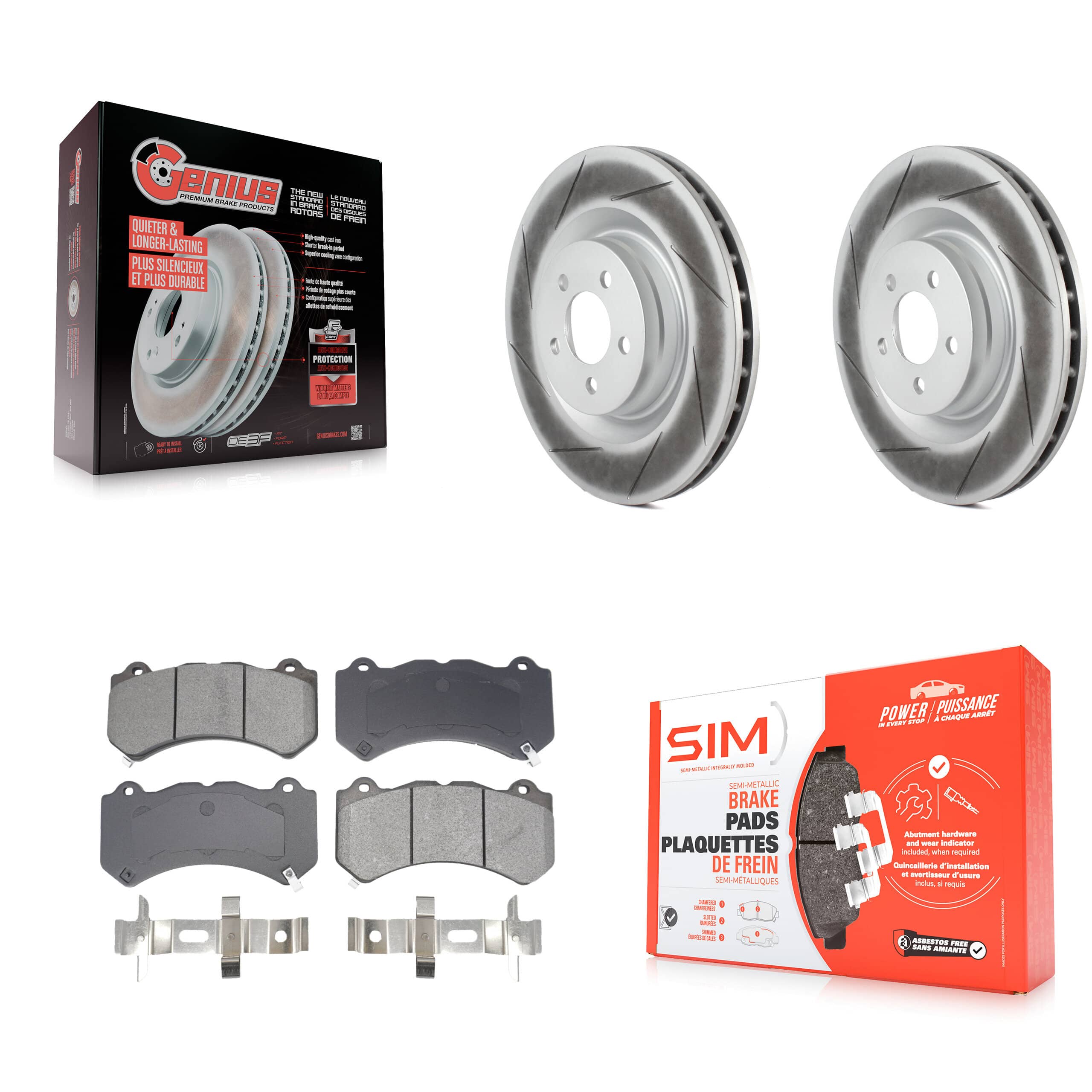 Transit Auto - KGS-102665 - Front Disc Brake Kits