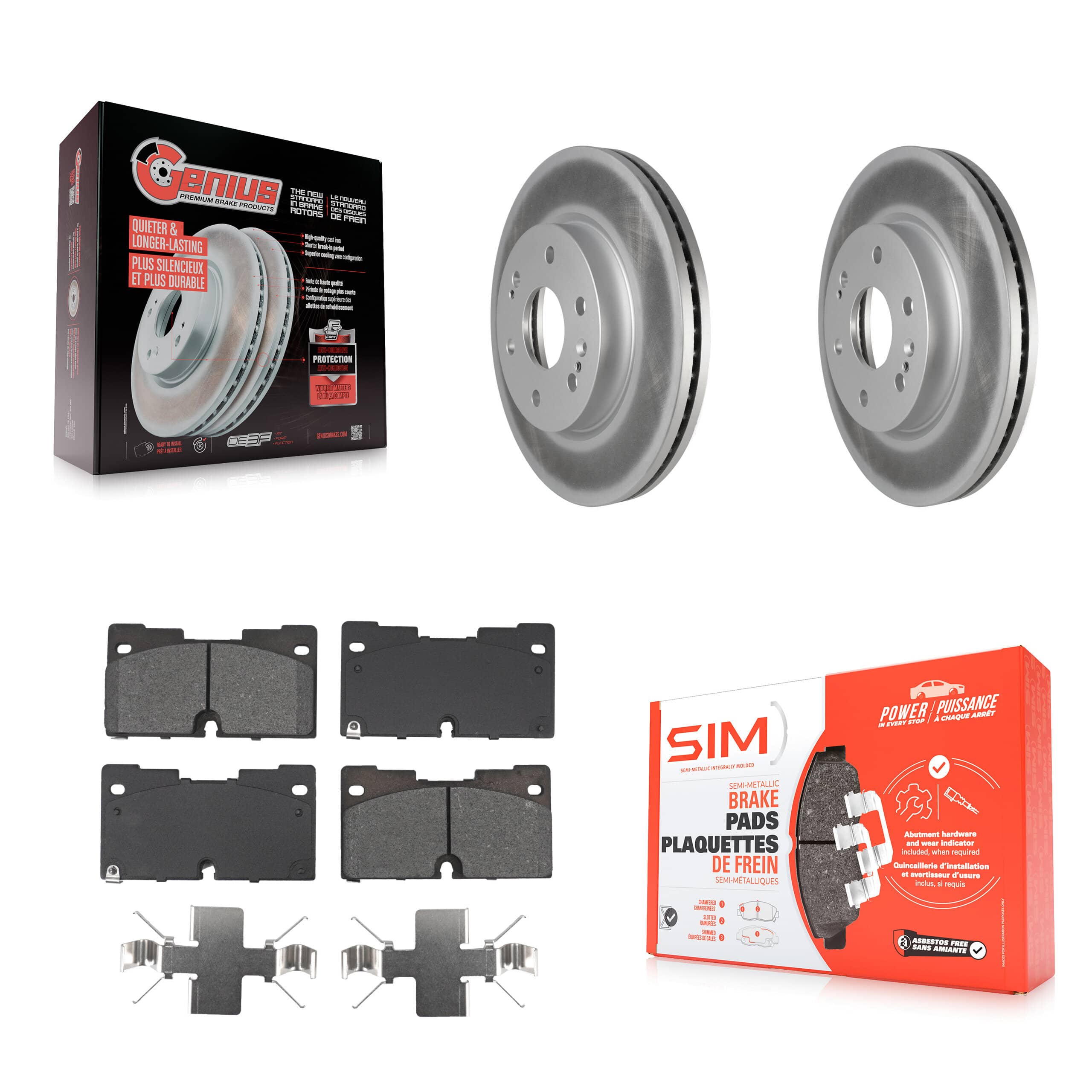 Transit Auto - KGS-102679 - Front Disc Brake Kits