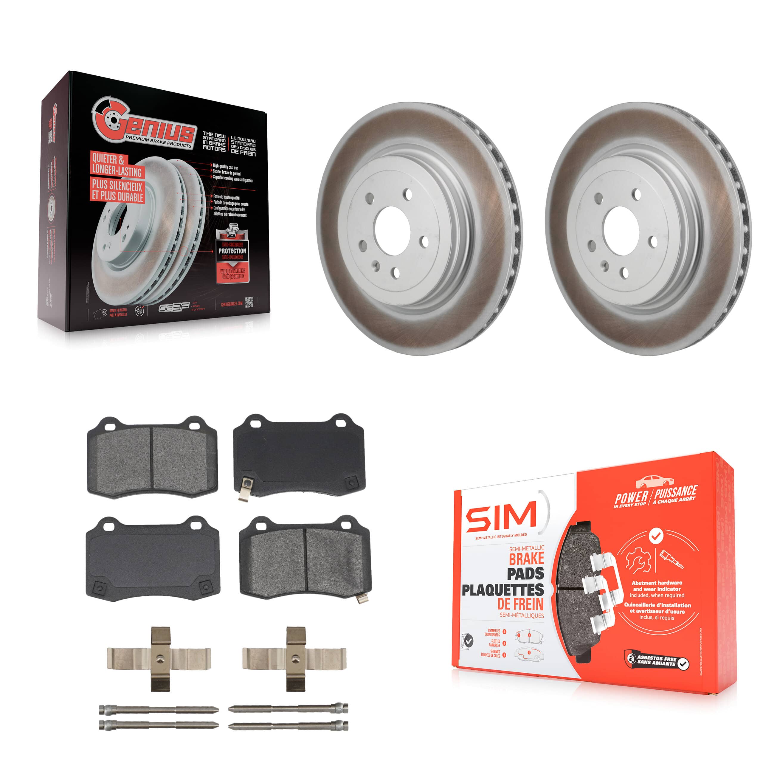 Transit Auto - KGS-102853 - Rear Disc Brake Kits