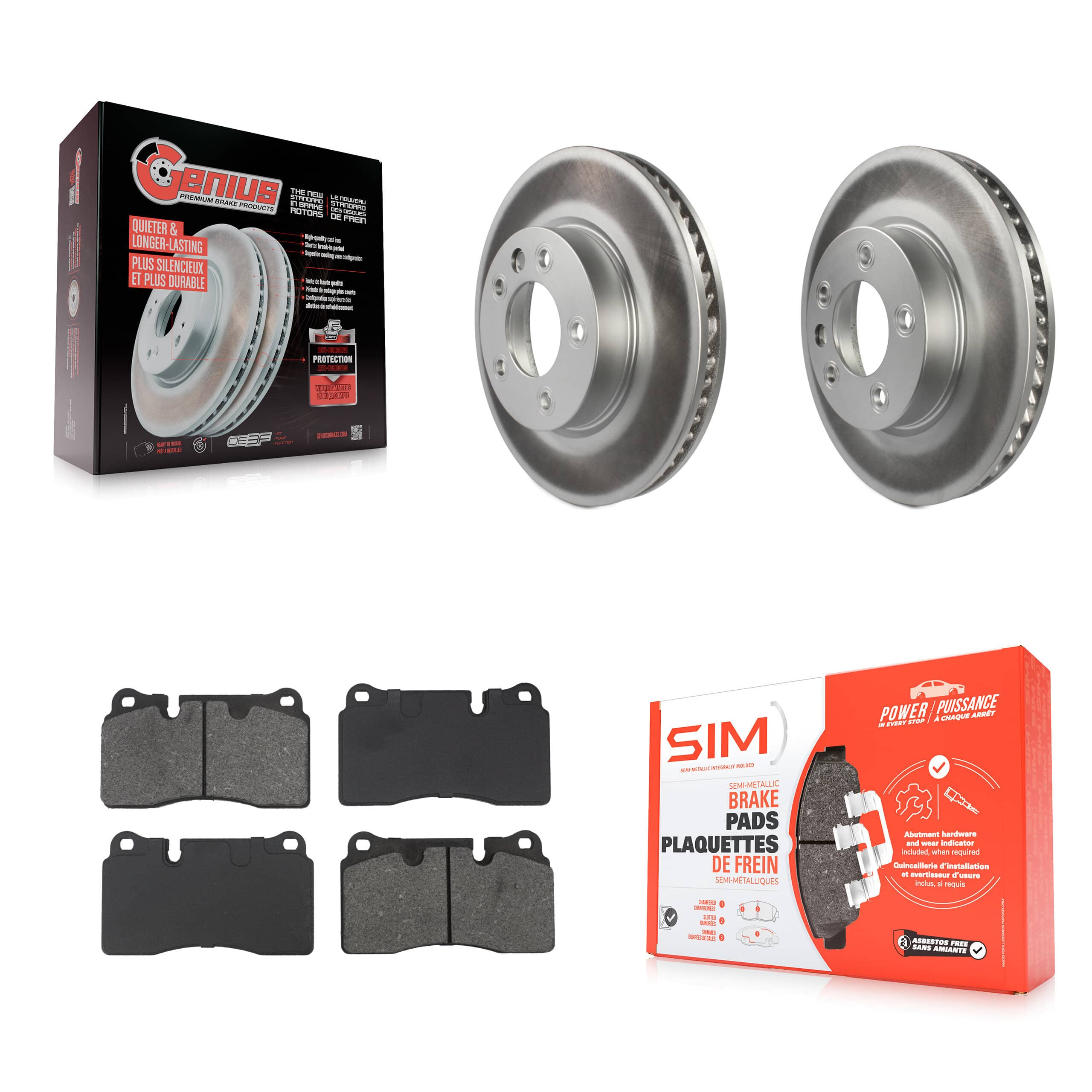 Transit Auto - KGS-102928 - Front Disc Brake Kits