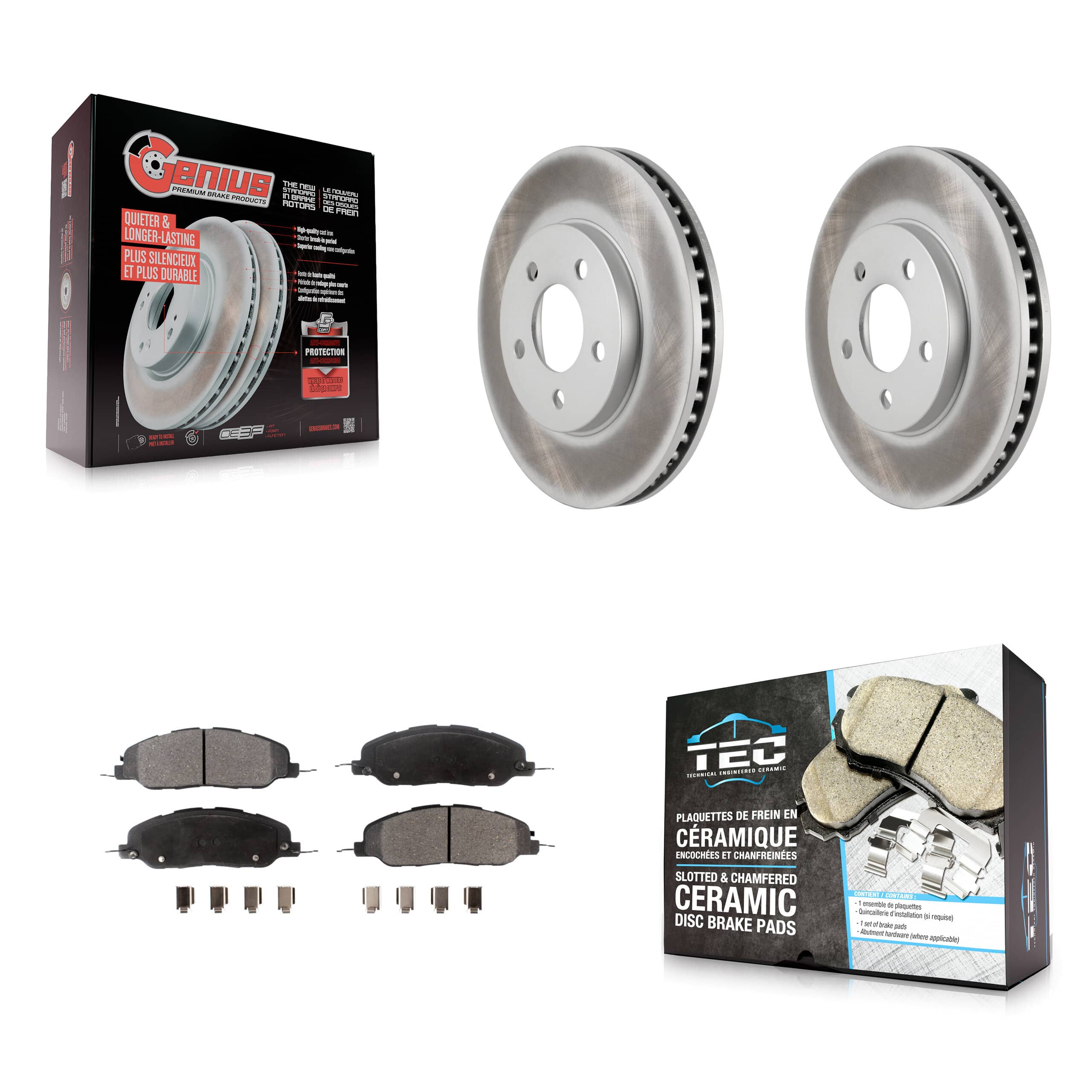 Transit Auto - KGT-100103 - Front Disc Brake Kits