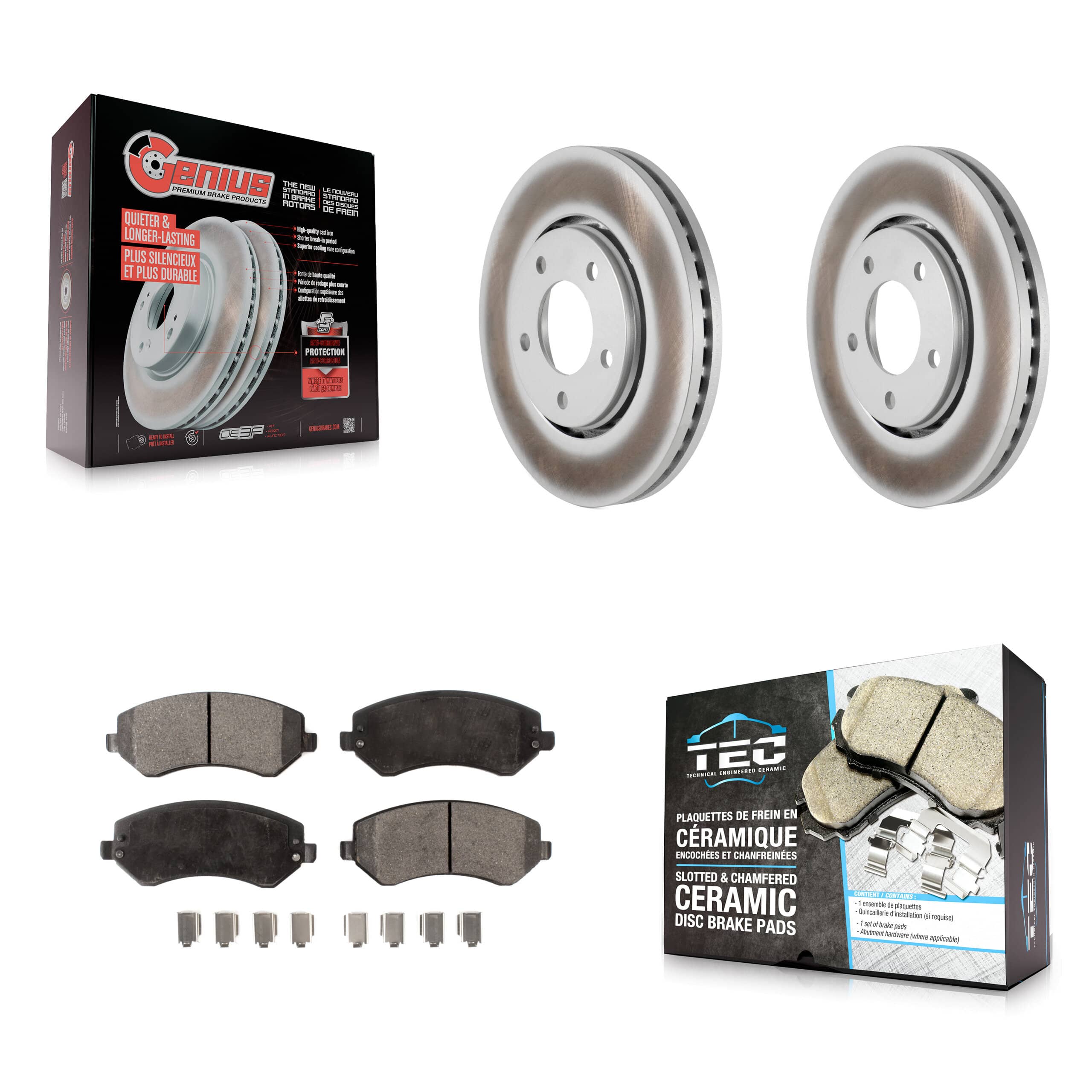 Transit Auto - KGT-100150 - Front Disc Brake Kits