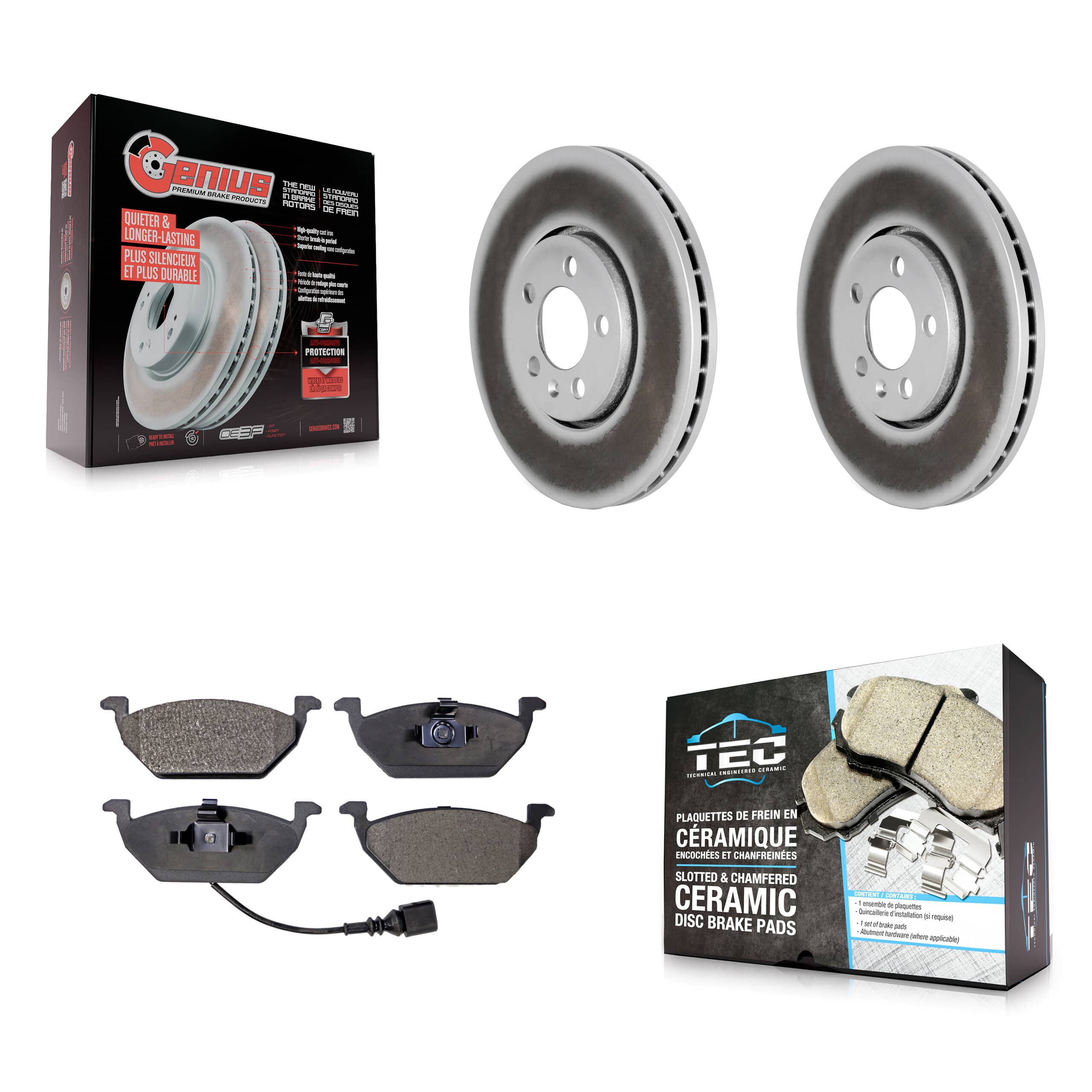 Transit Auto - KGT-100232 - Front Disc Brake Kits