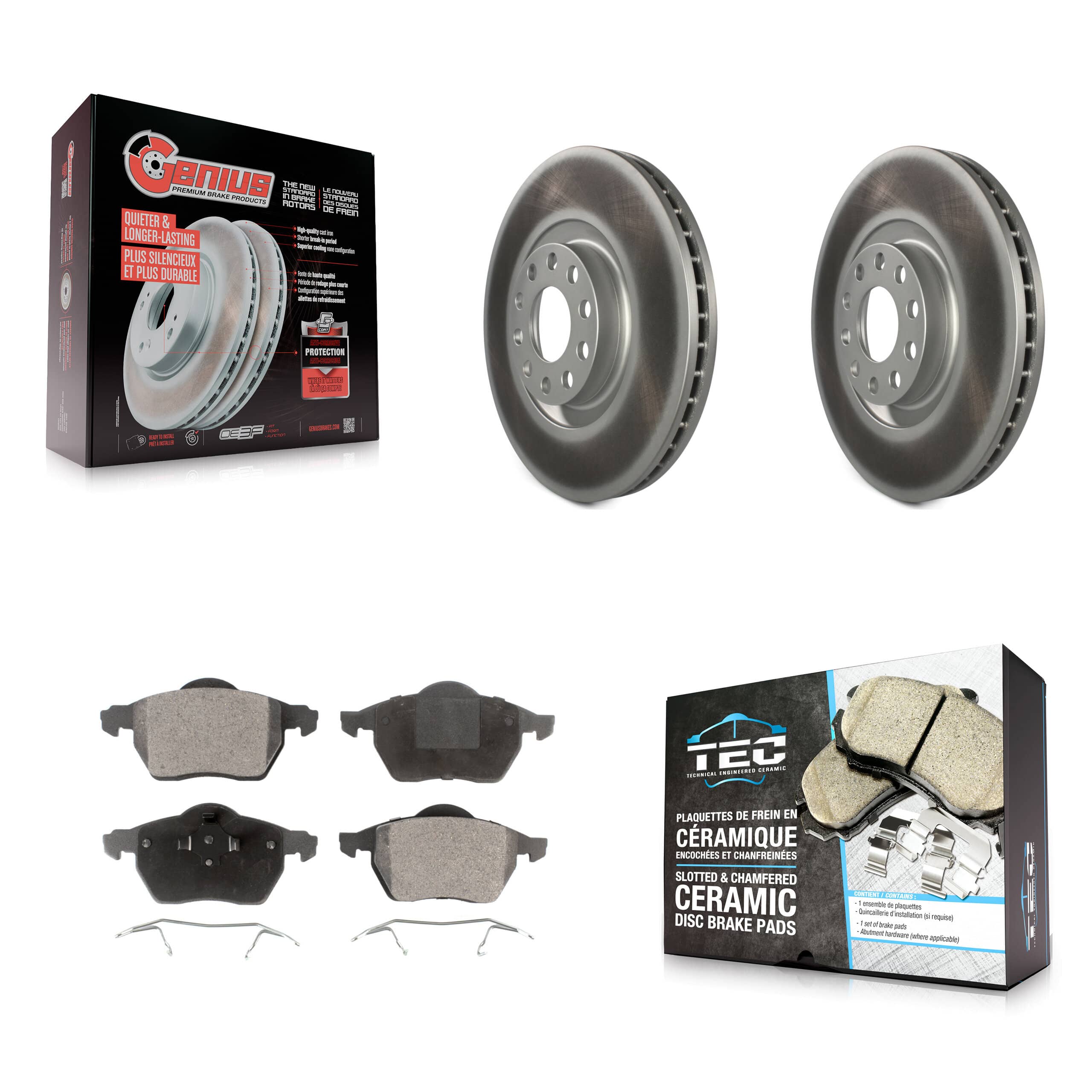 Transit Auto - KGT-100256 - Front Disc Brake Kits