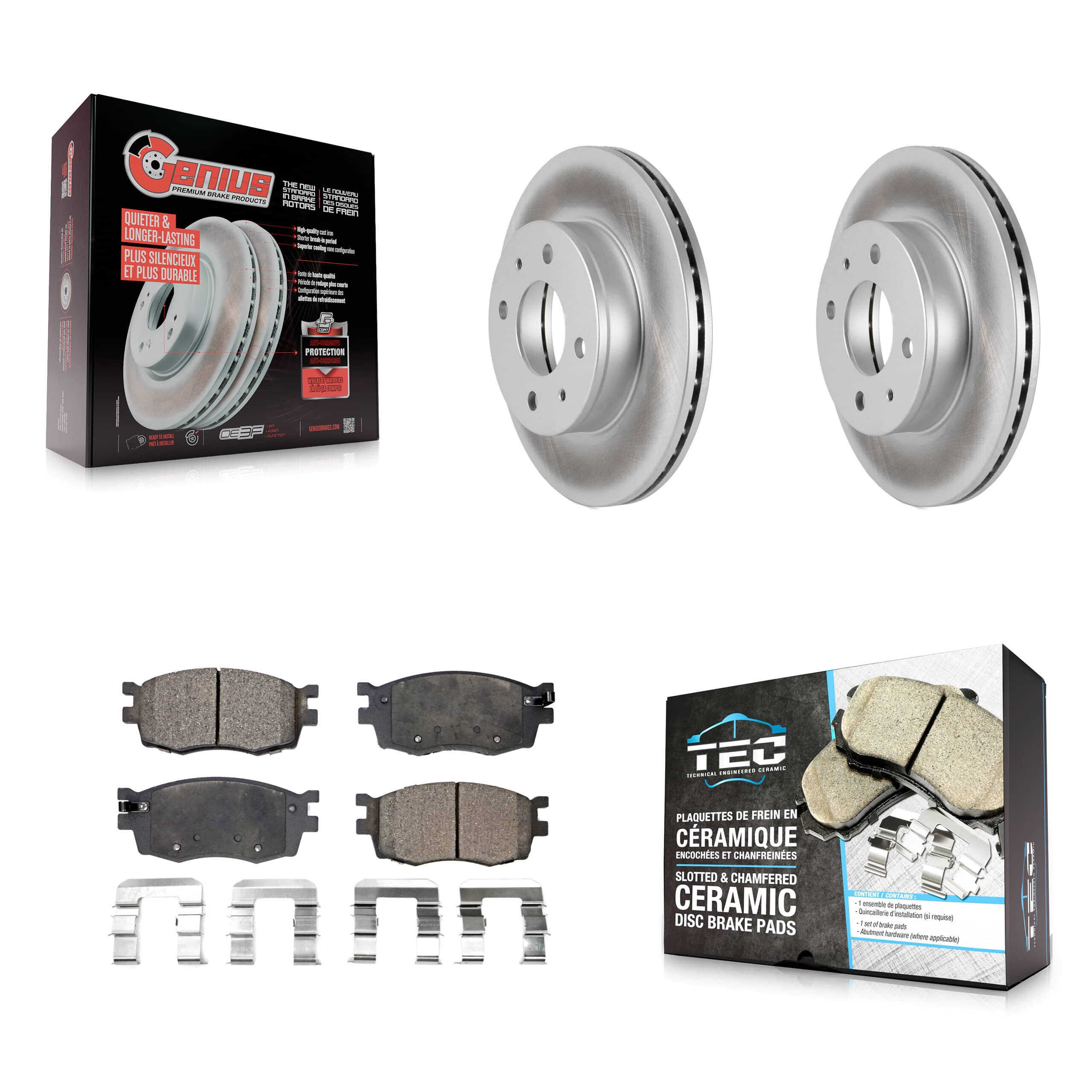 Transit Auto - KGT-100302 - Front Disc Brake Kits