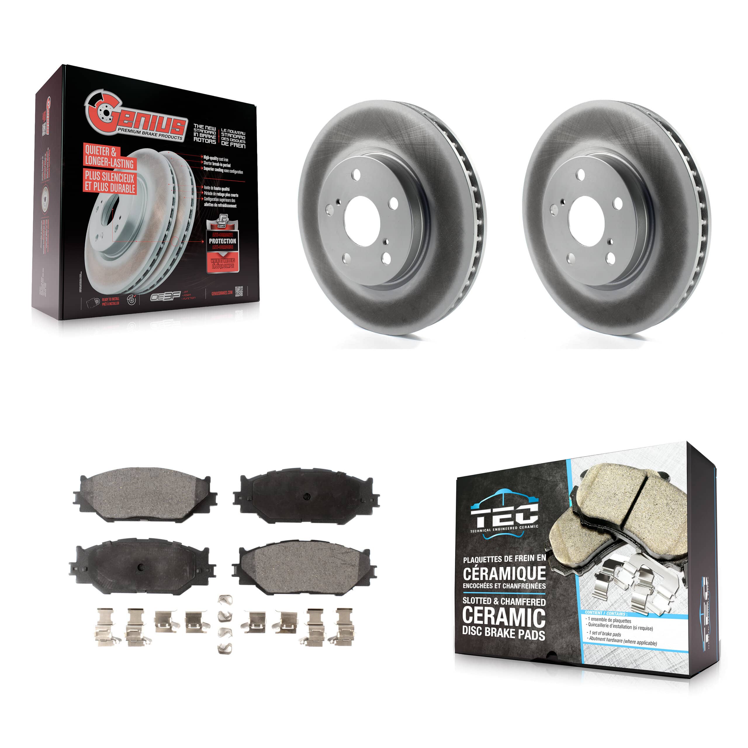 Transit Auto - KGT-100384 - Front Disc Brake Kits