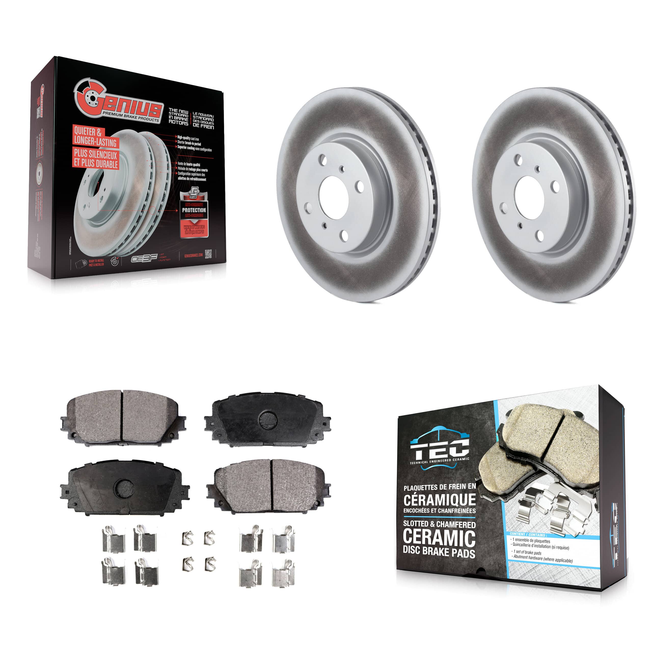 Transit Auto - KGT-100508 - Front Disc Brake Kits