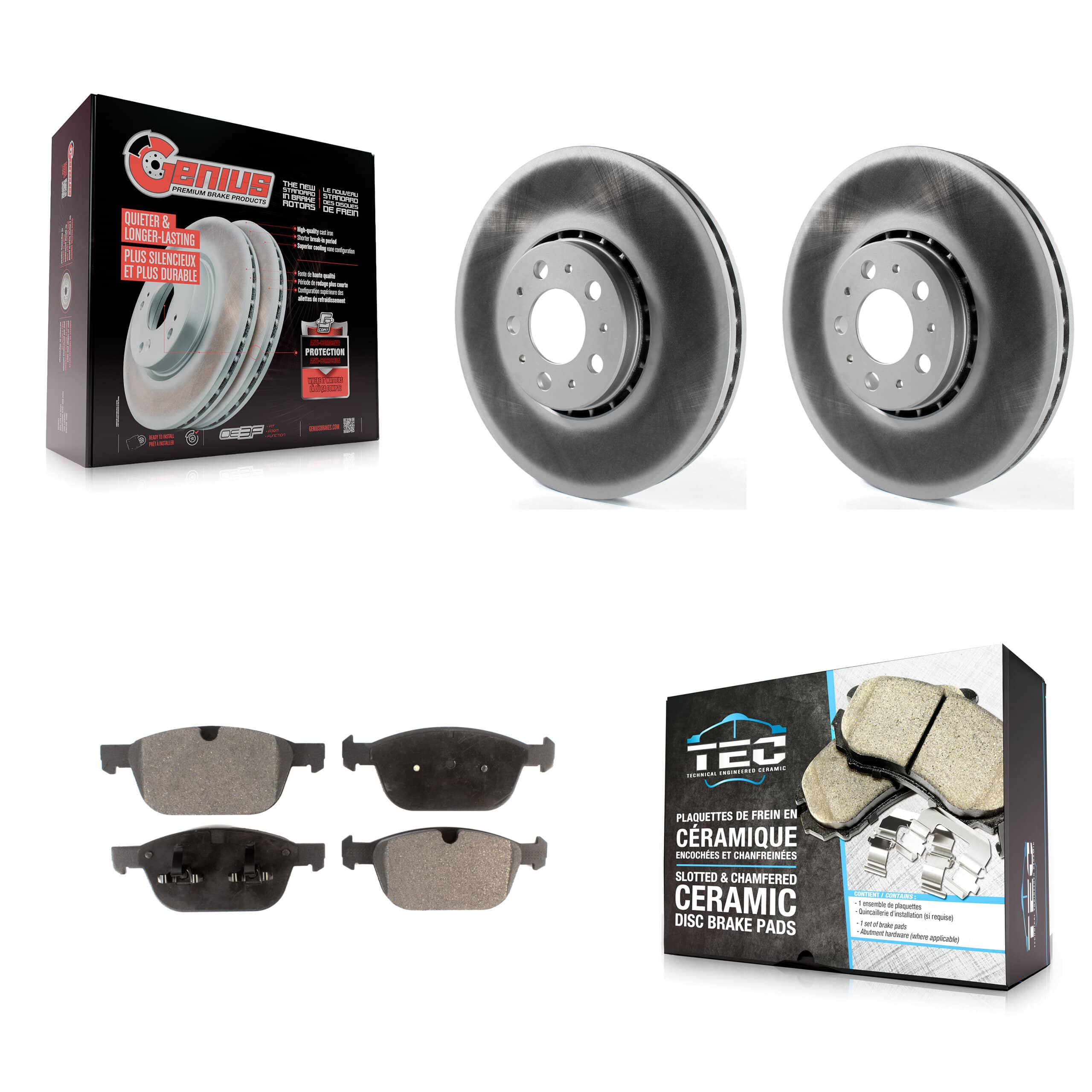 Transit Auto - KGT-100522 - Front Disc Brake Kits