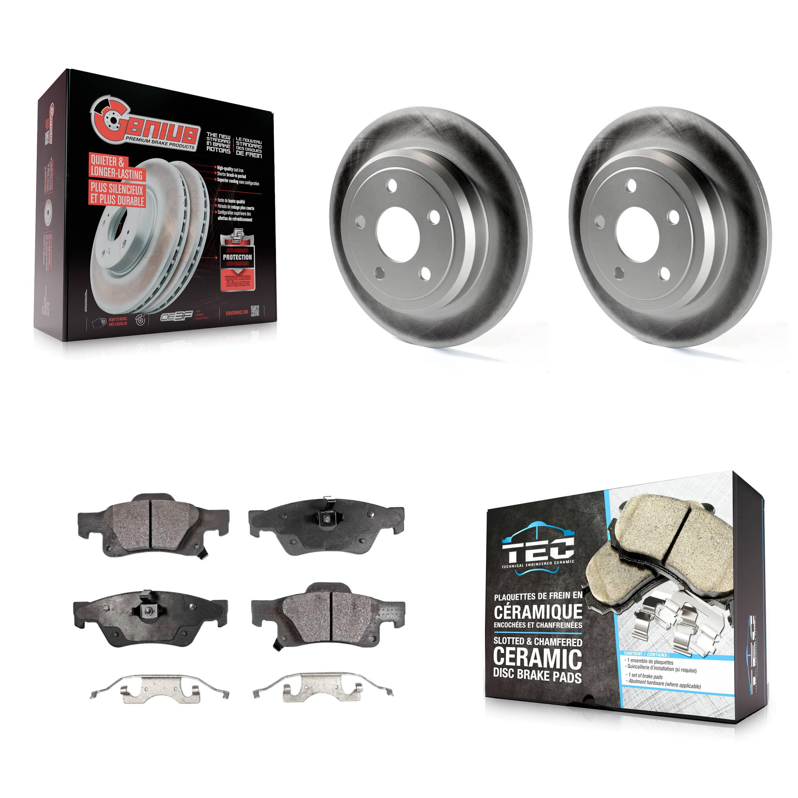 Transit Auto - KGT-101420 - Rear Disc Brake Kits