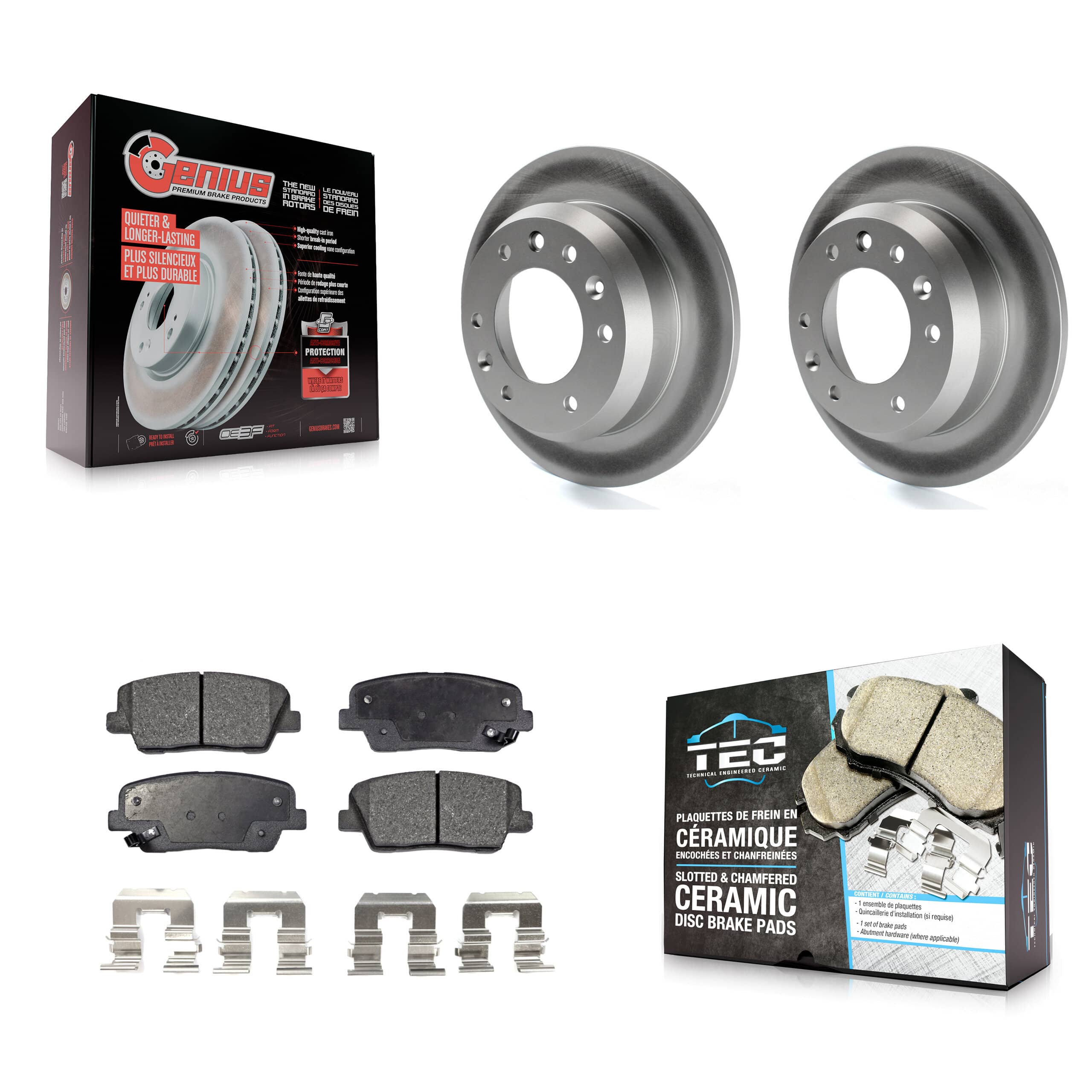 Transit Auto - KGT-101536 - Rear Disc Brake Kits