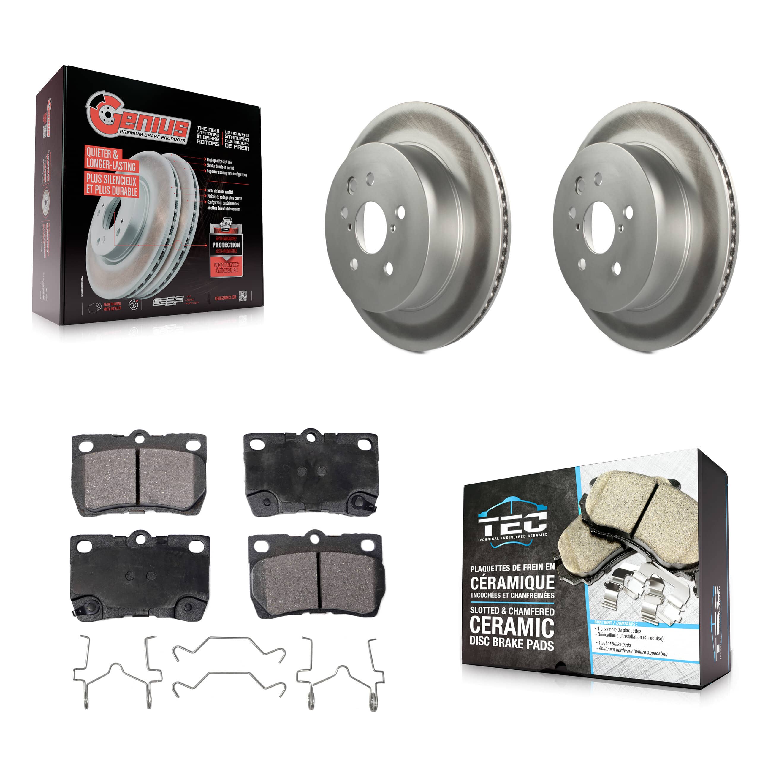 Transit Auto - KGT-101546 - Rear Disc Brake Kits