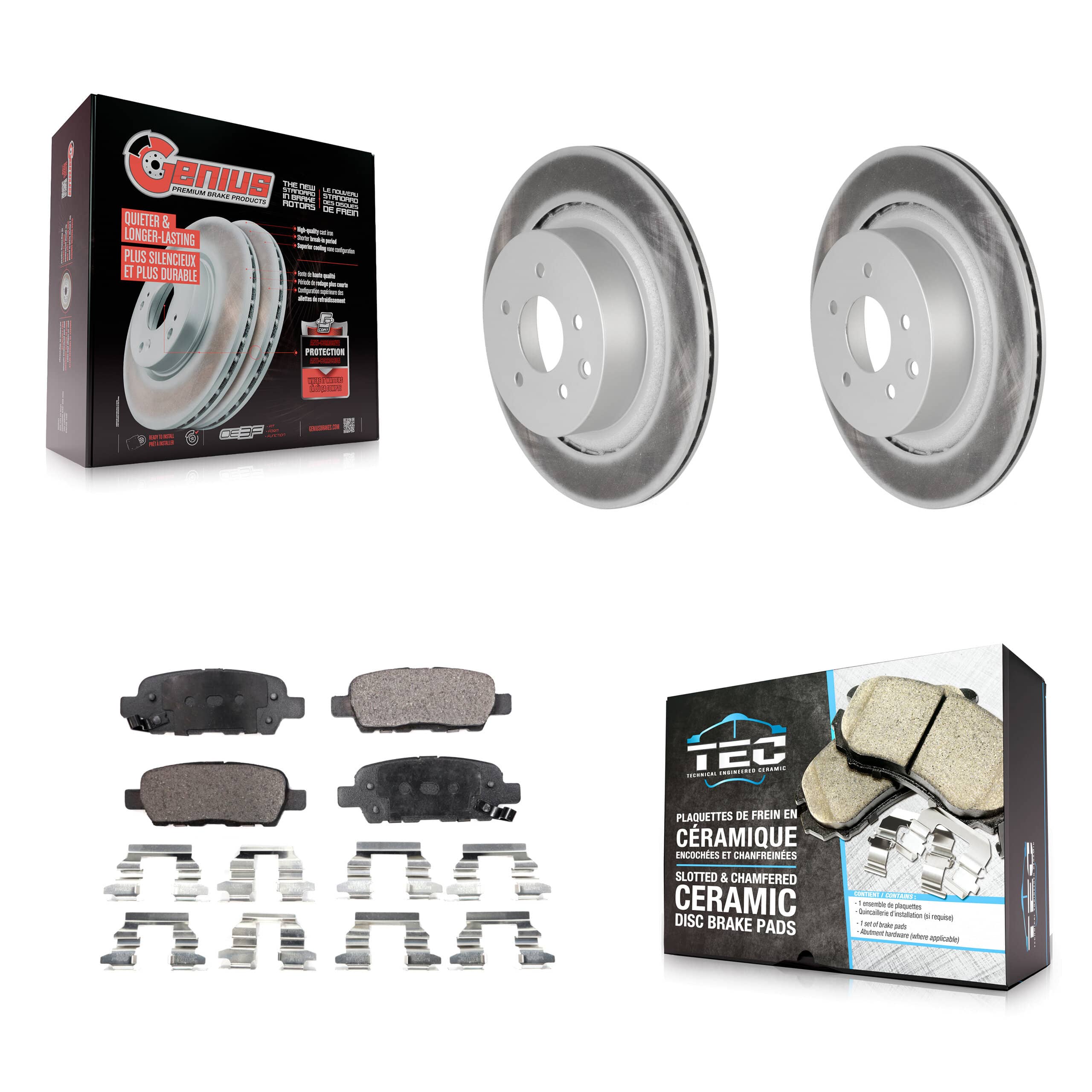 Transit Auto - KGT-101561 - Rear Disc Brake Kits