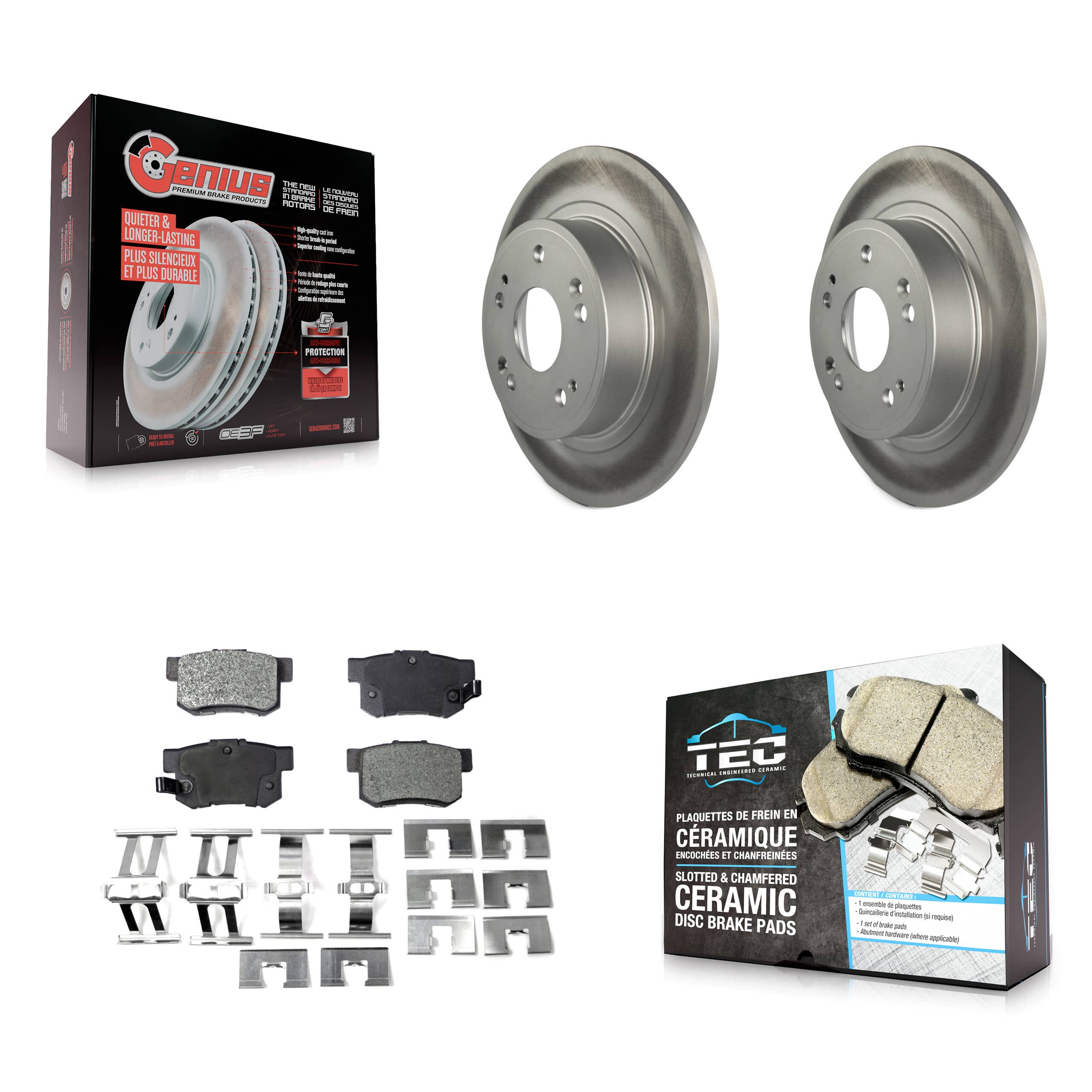 Transit Auto - KGT-101563 - Rear Disc Brake Kits