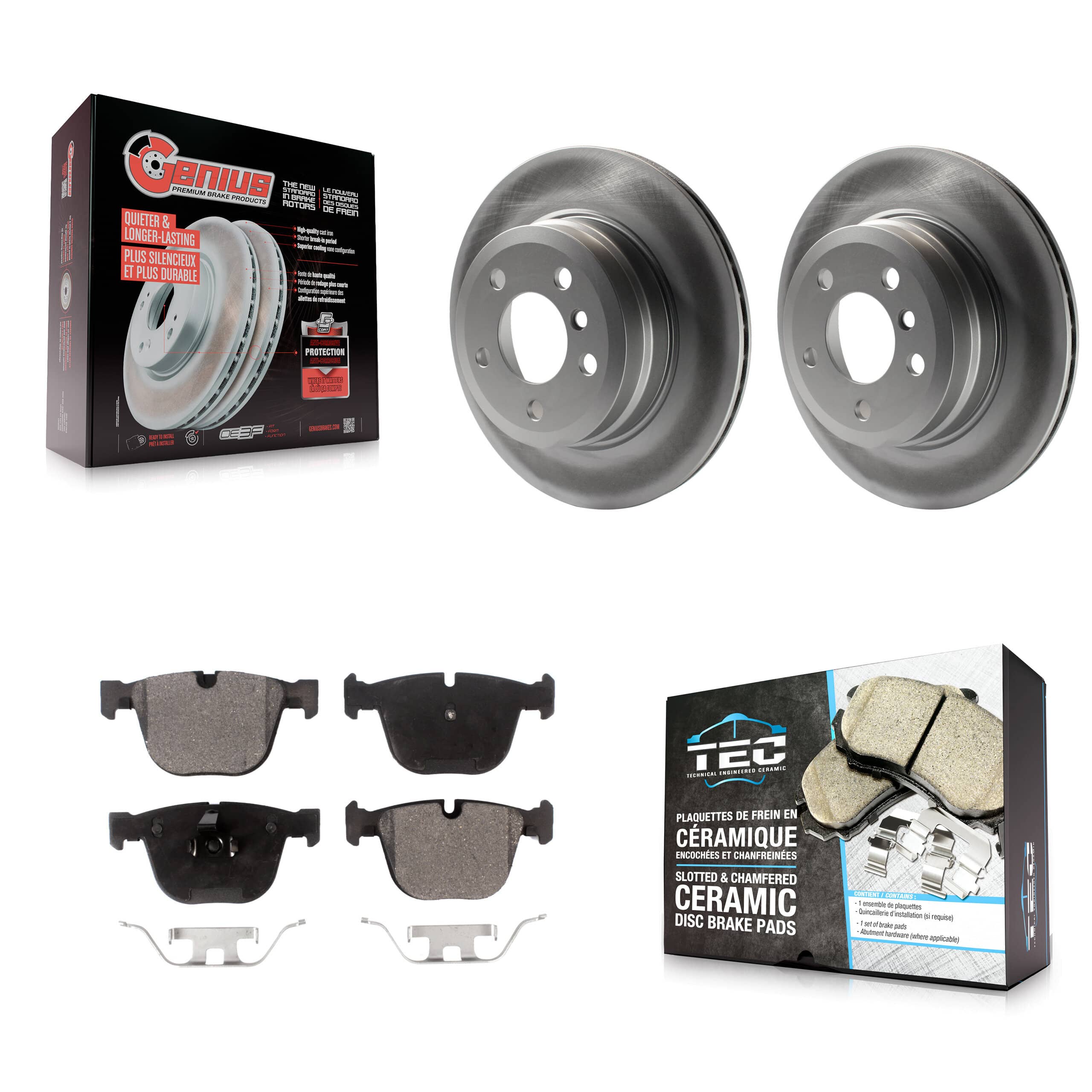 Transit Auto - KGT-101567 - Rear Disc Brake Kits