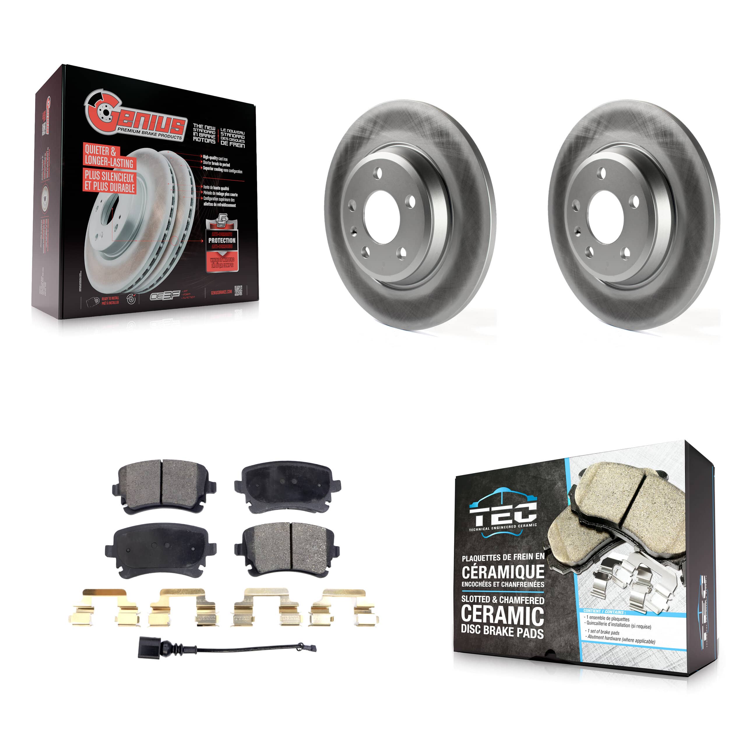 Transit Auto - KGT-102209 - Rear Disc Brake Kits