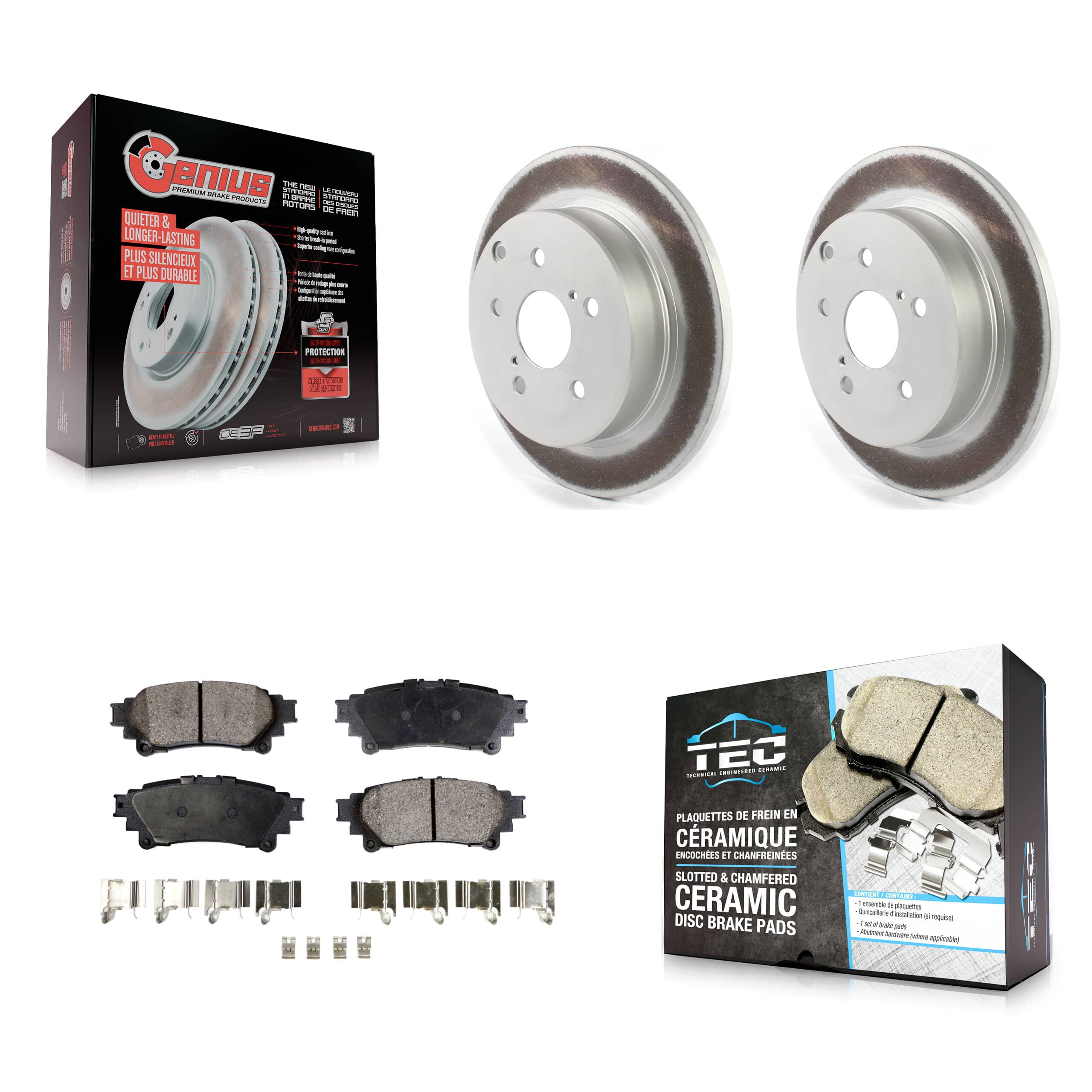 Transit Auto - KGT-102211 - Rear Disc Brake Kits