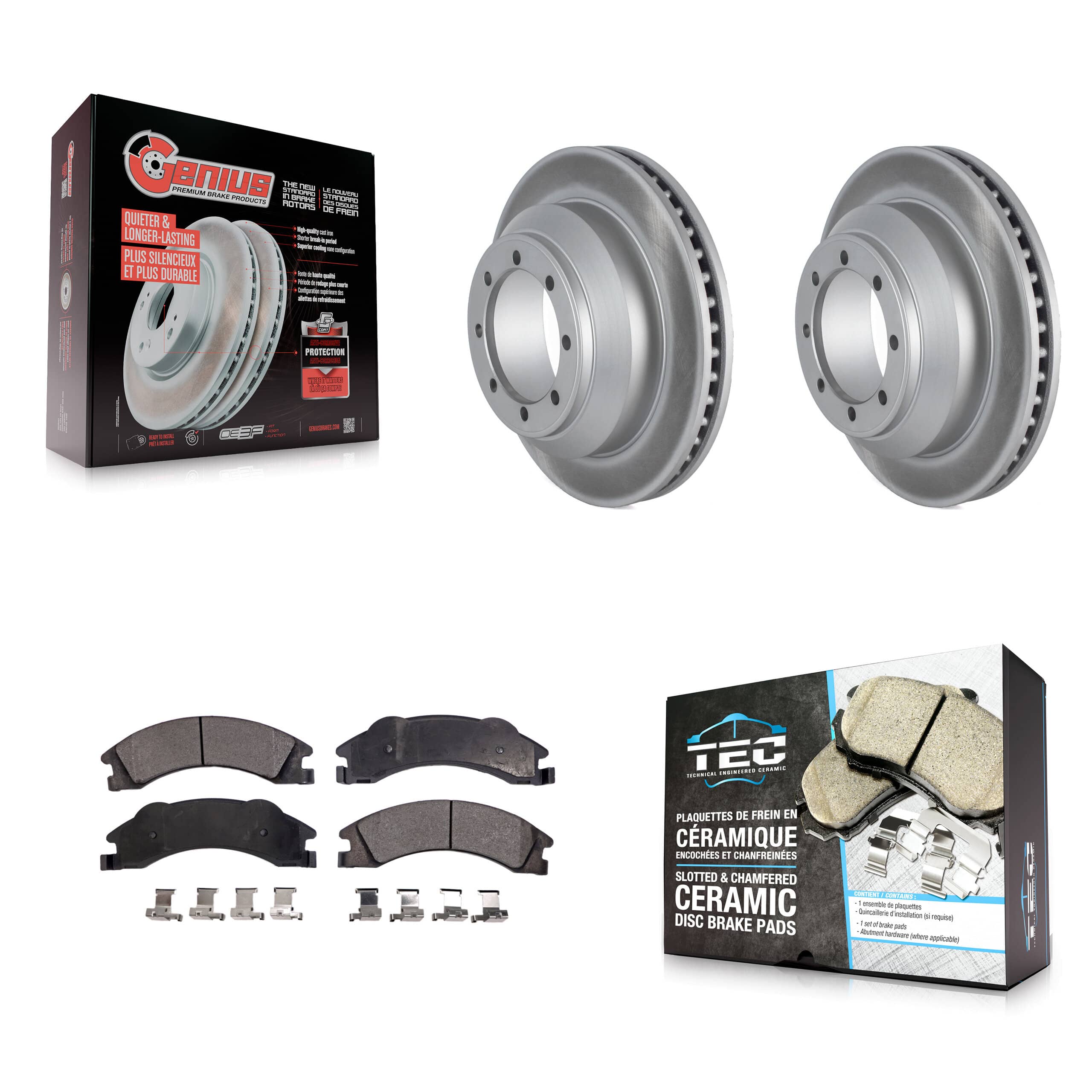 Transit Auto - KGT-102481 - Rear Disc Brake Kits
