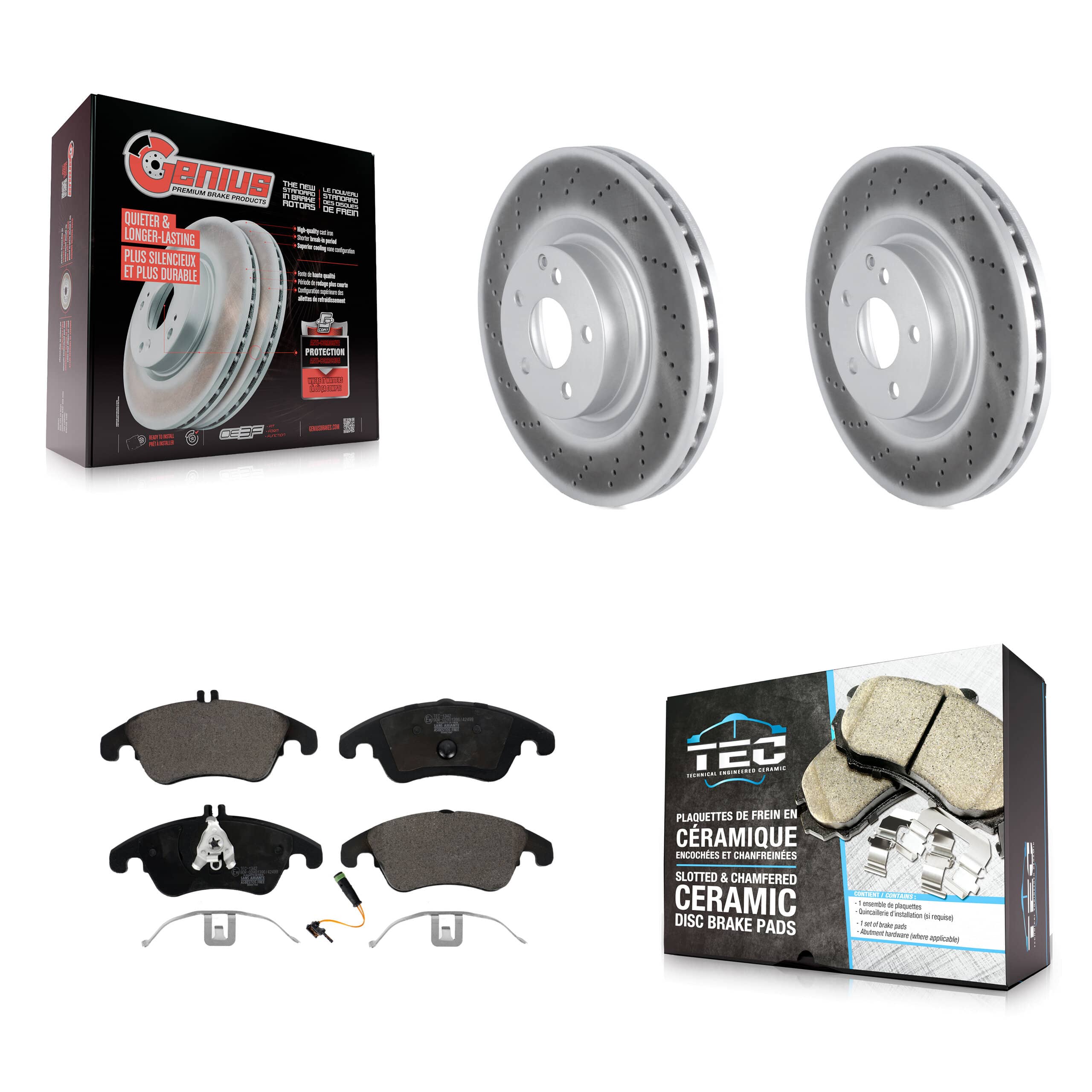 Transit Auto - KGT-102610 - Front Disc Brake Kits