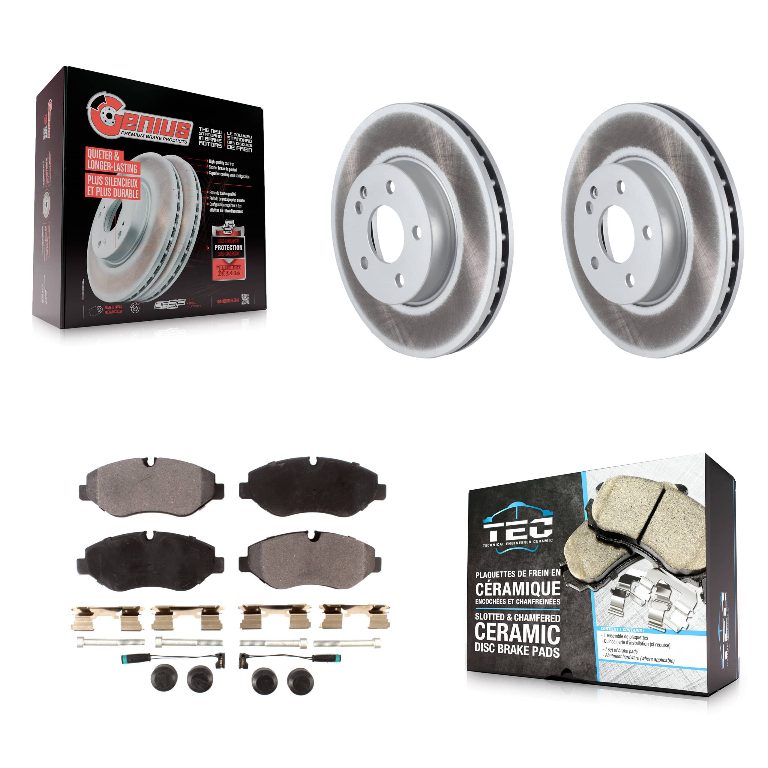 Transit Auto - KGT-102617 - Front Disc Brake Kits