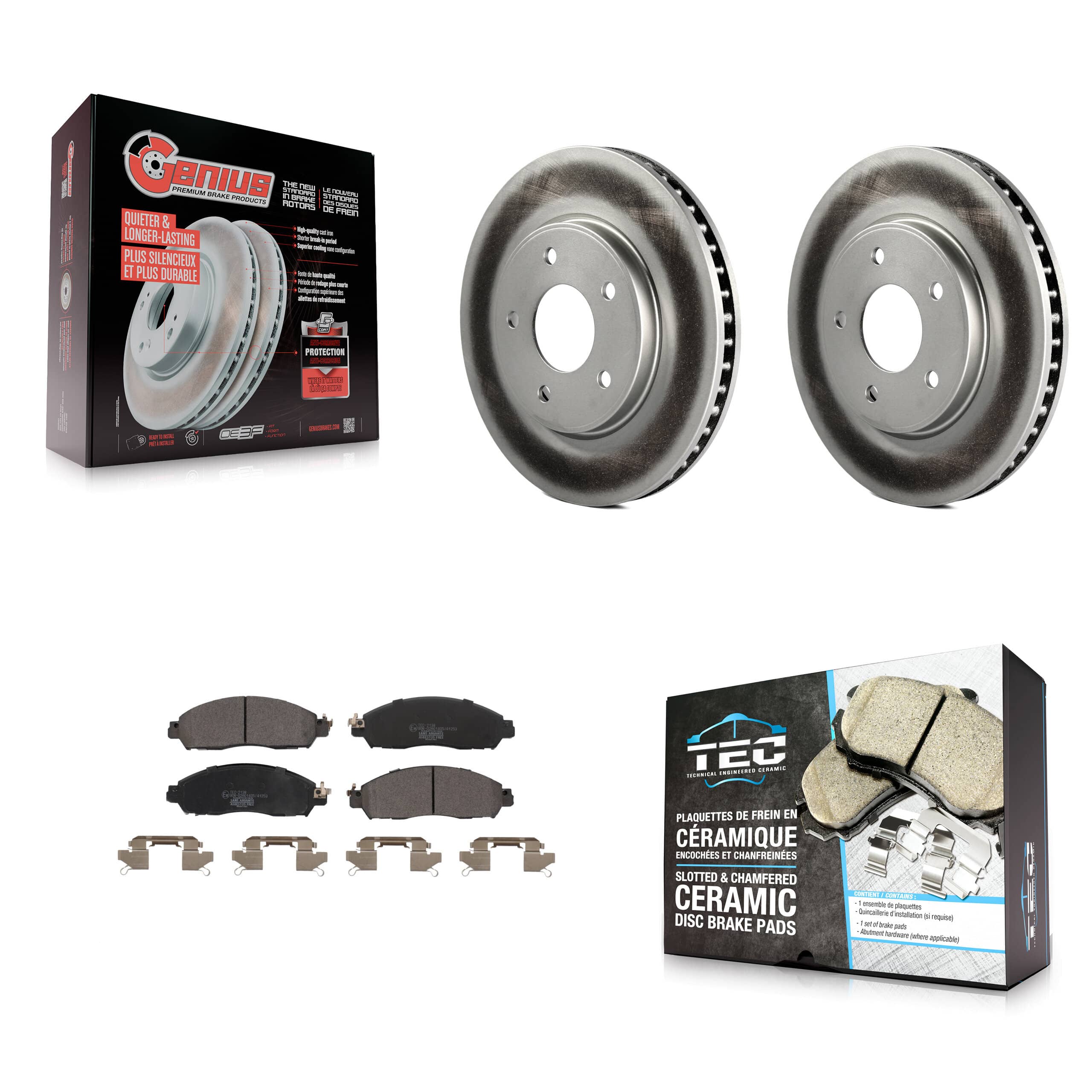 Transit Auto - KGT-102833 - Front Disc Brake Kits