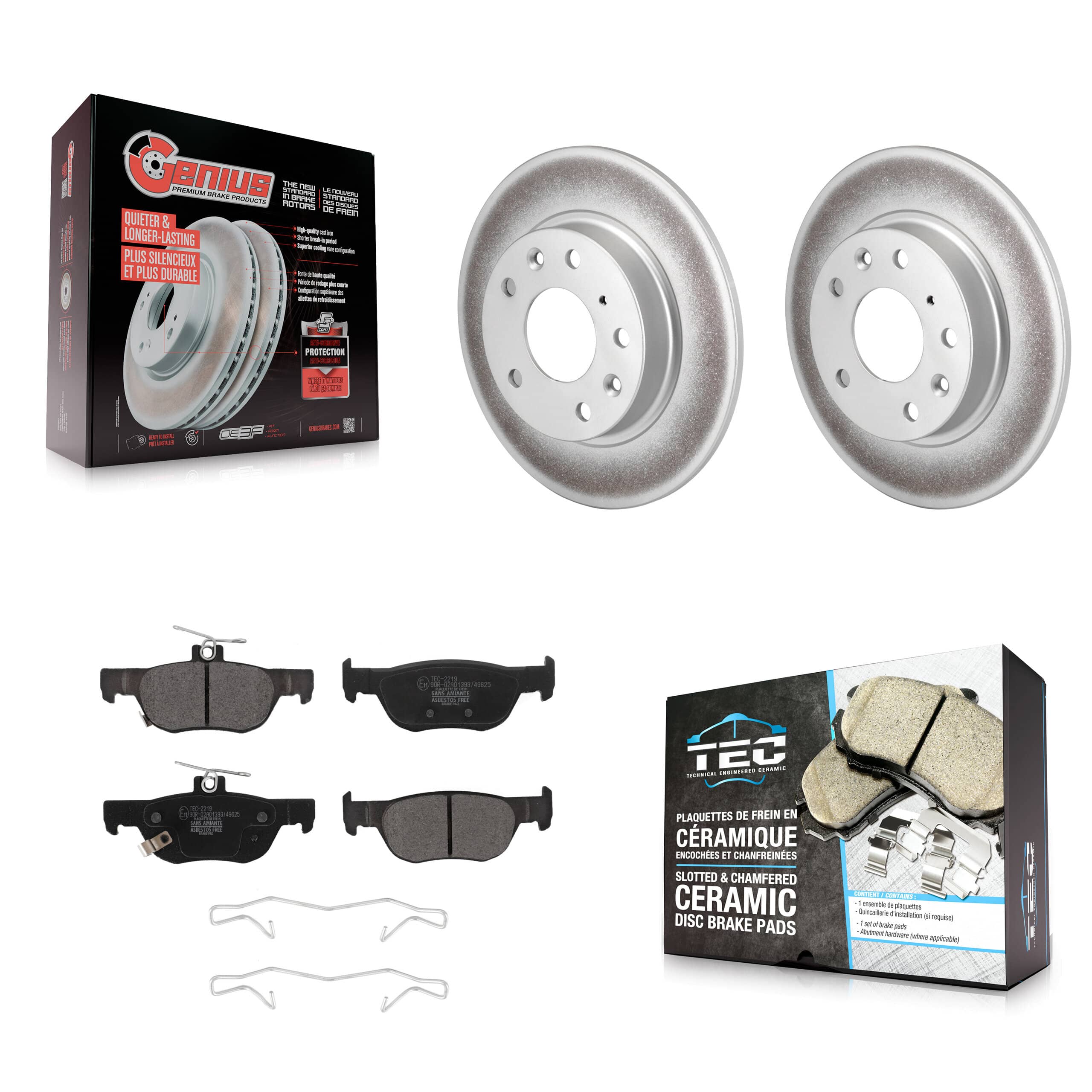 Transit Auto - KGT-102886 - Rear Disc Brake Kits
