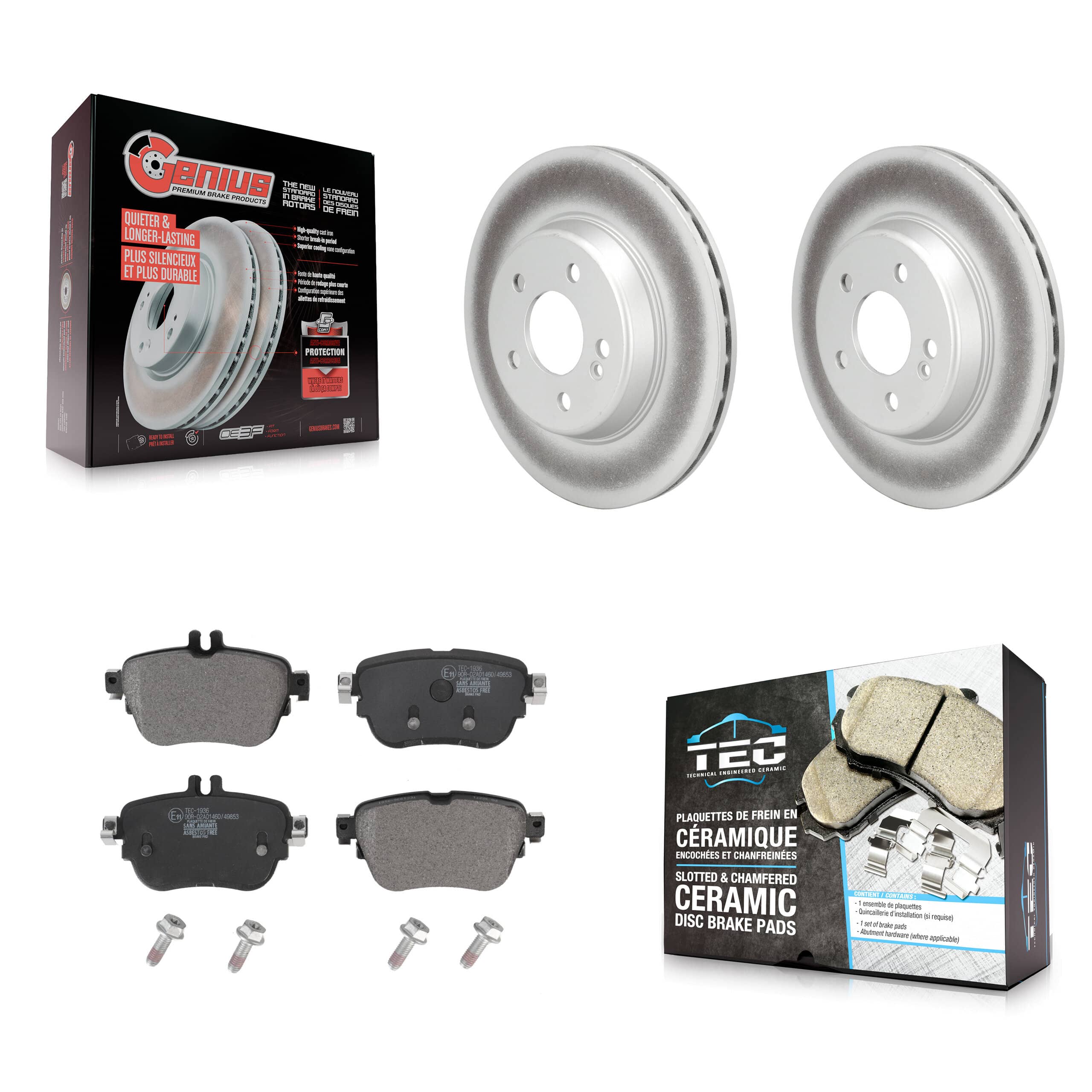 Transit Auto - KGT-103066 - Rear Disc Brake Kits