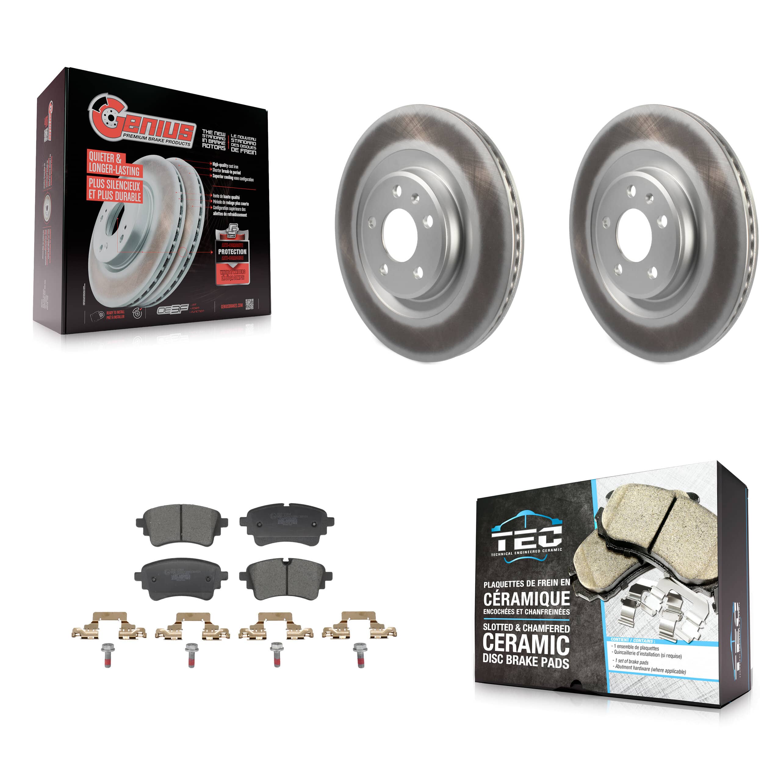 Transit Auto - KGT-103539 - Rear Disc Brake Kits