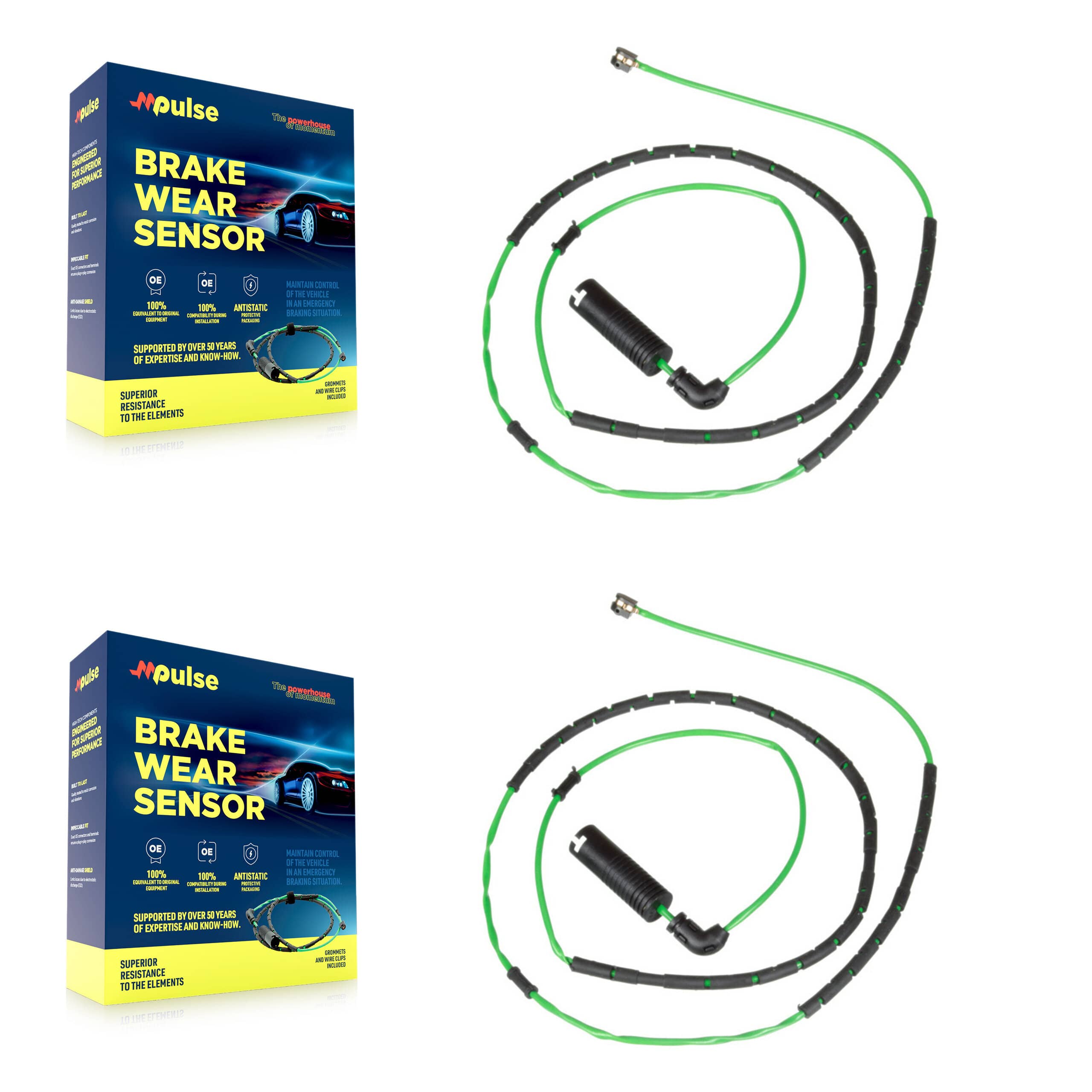 Mpulse - KSE-100263 - Rear Disc Brake Pad Wear Sensor Kits