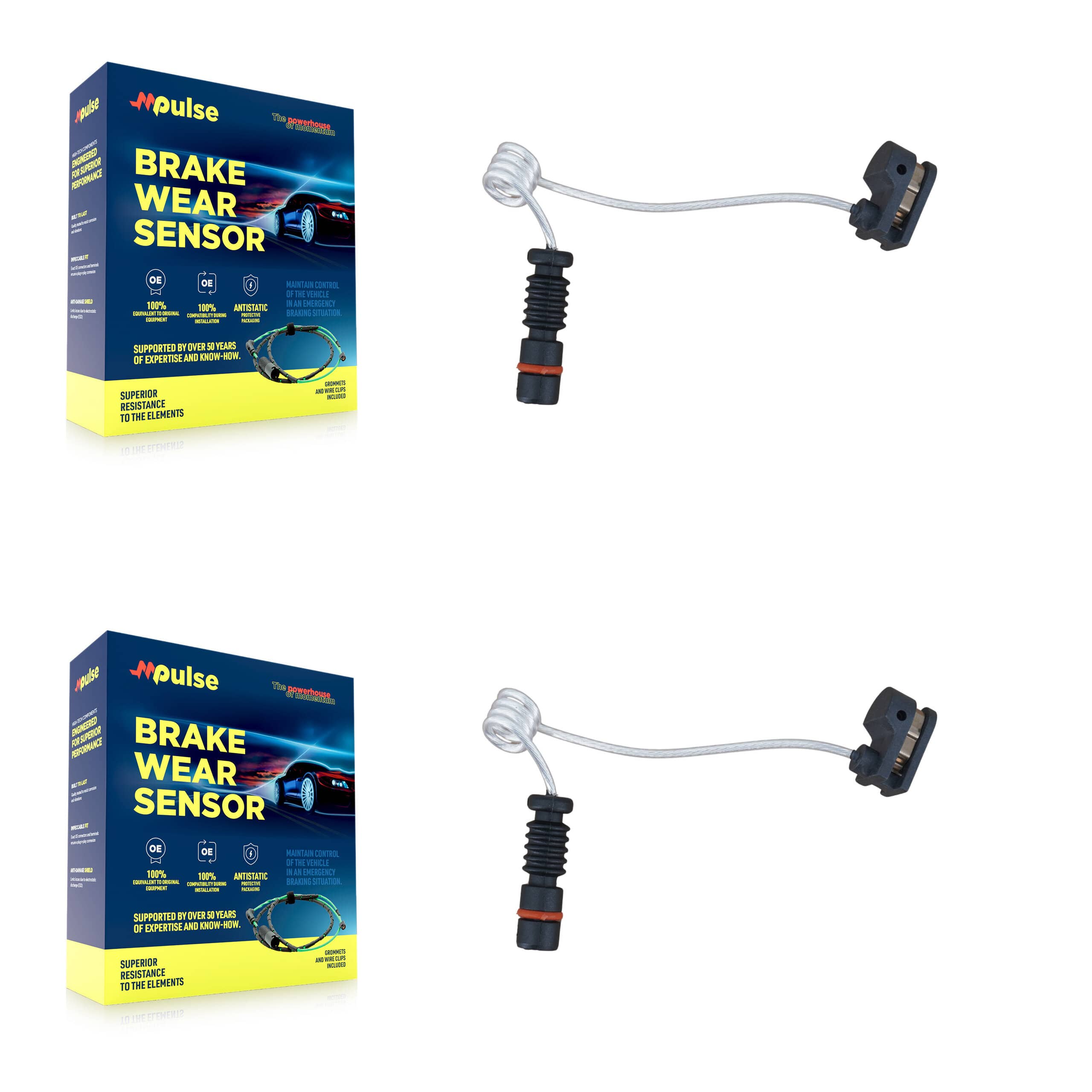 Mpulse - KSE-100276 - Rear Disc Brake Pad Wear Sensor Kits