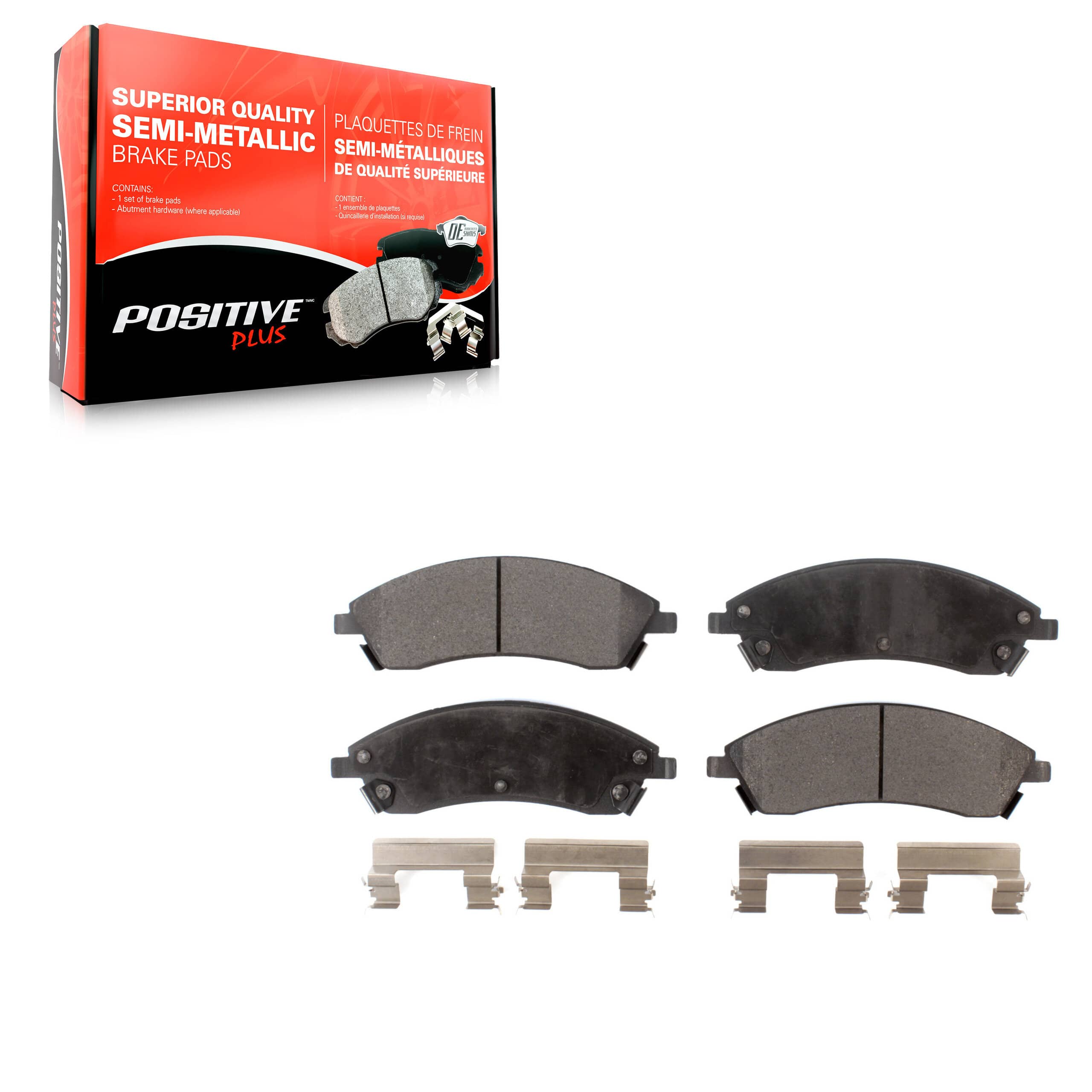 Positive Plus - PPF-D1019 - Front Disc Brake Pad
