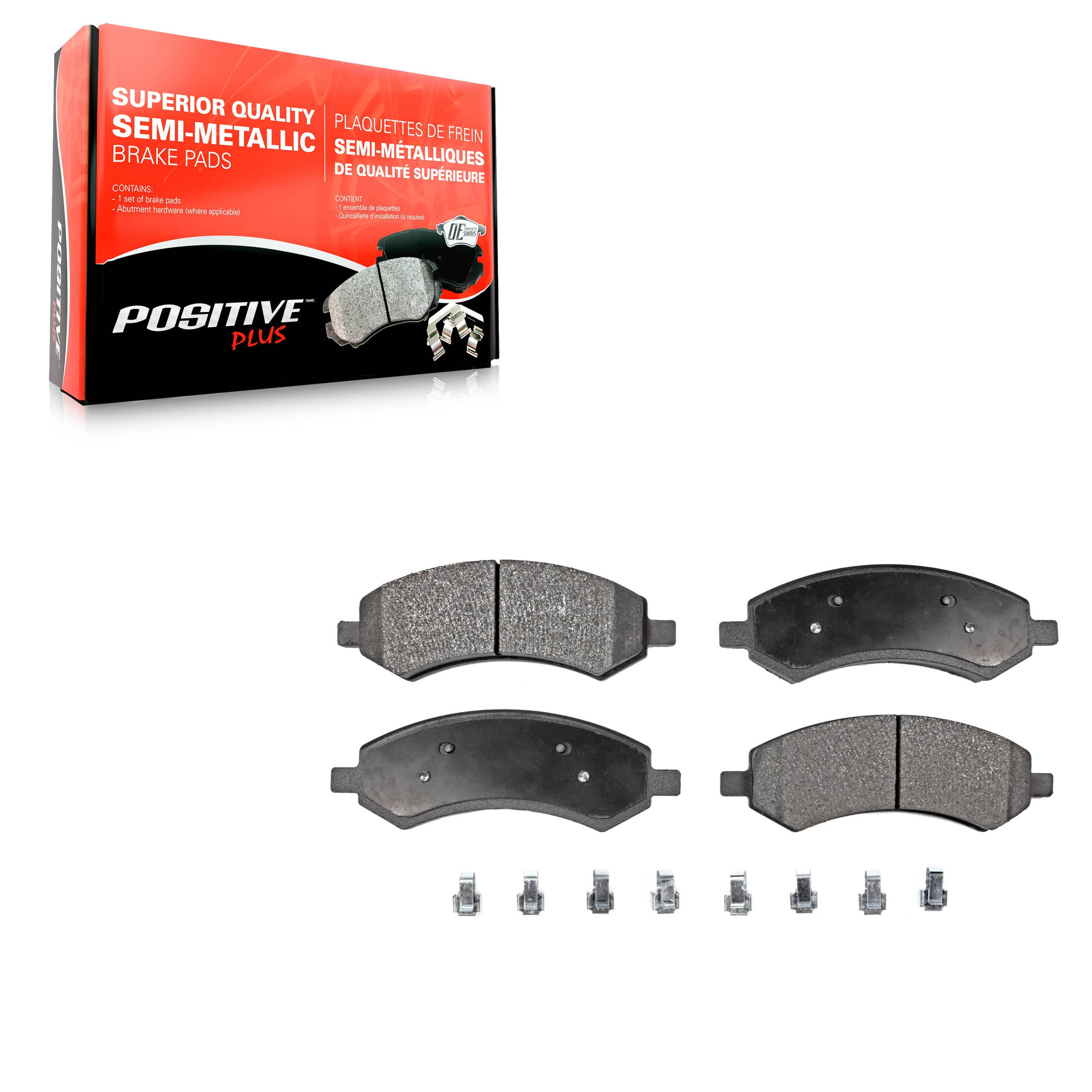 Positive Plus - PPF-D1084 - Front Disc Brake Pad