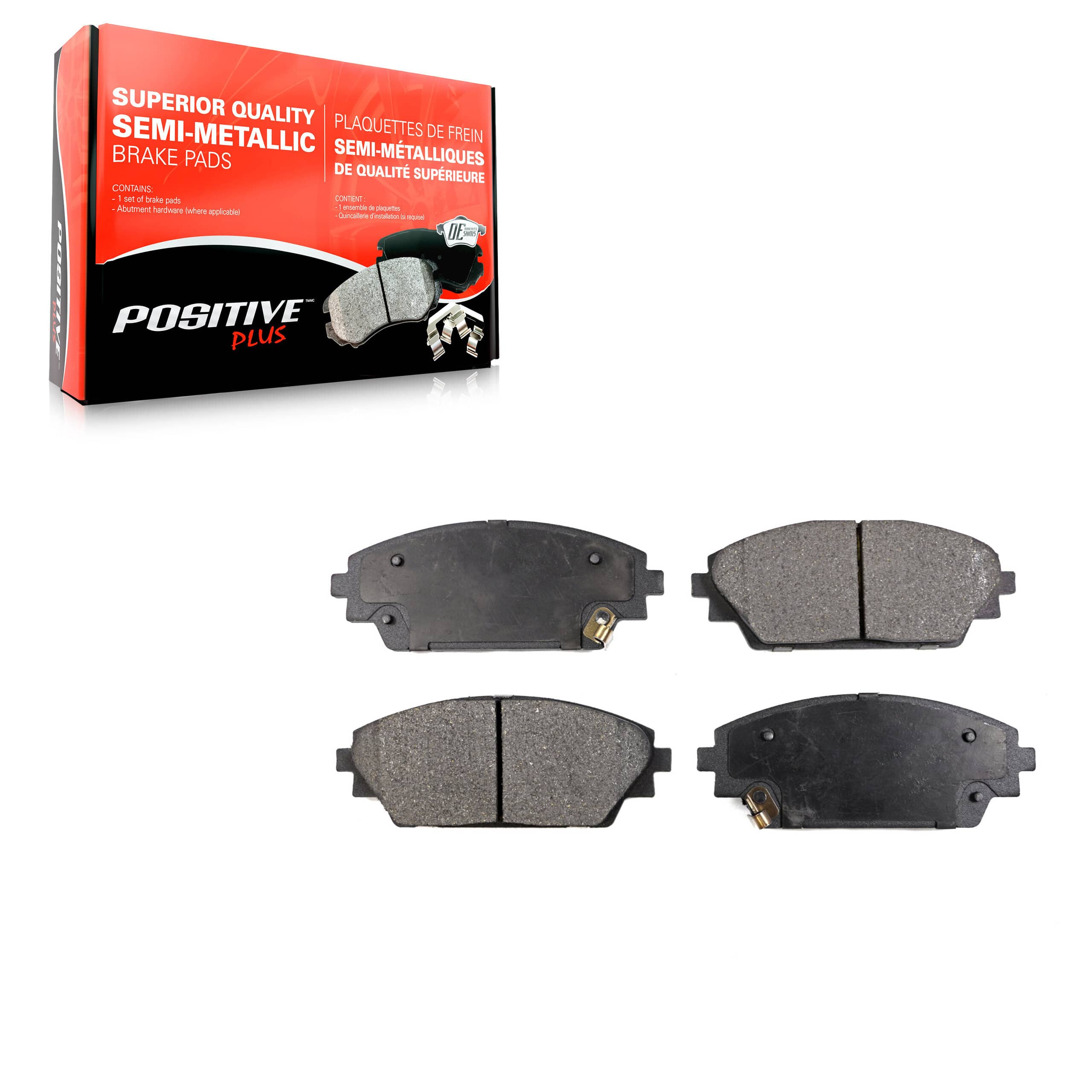 Positive Plus - PPF-D1728 - Front Disc Brake Pad